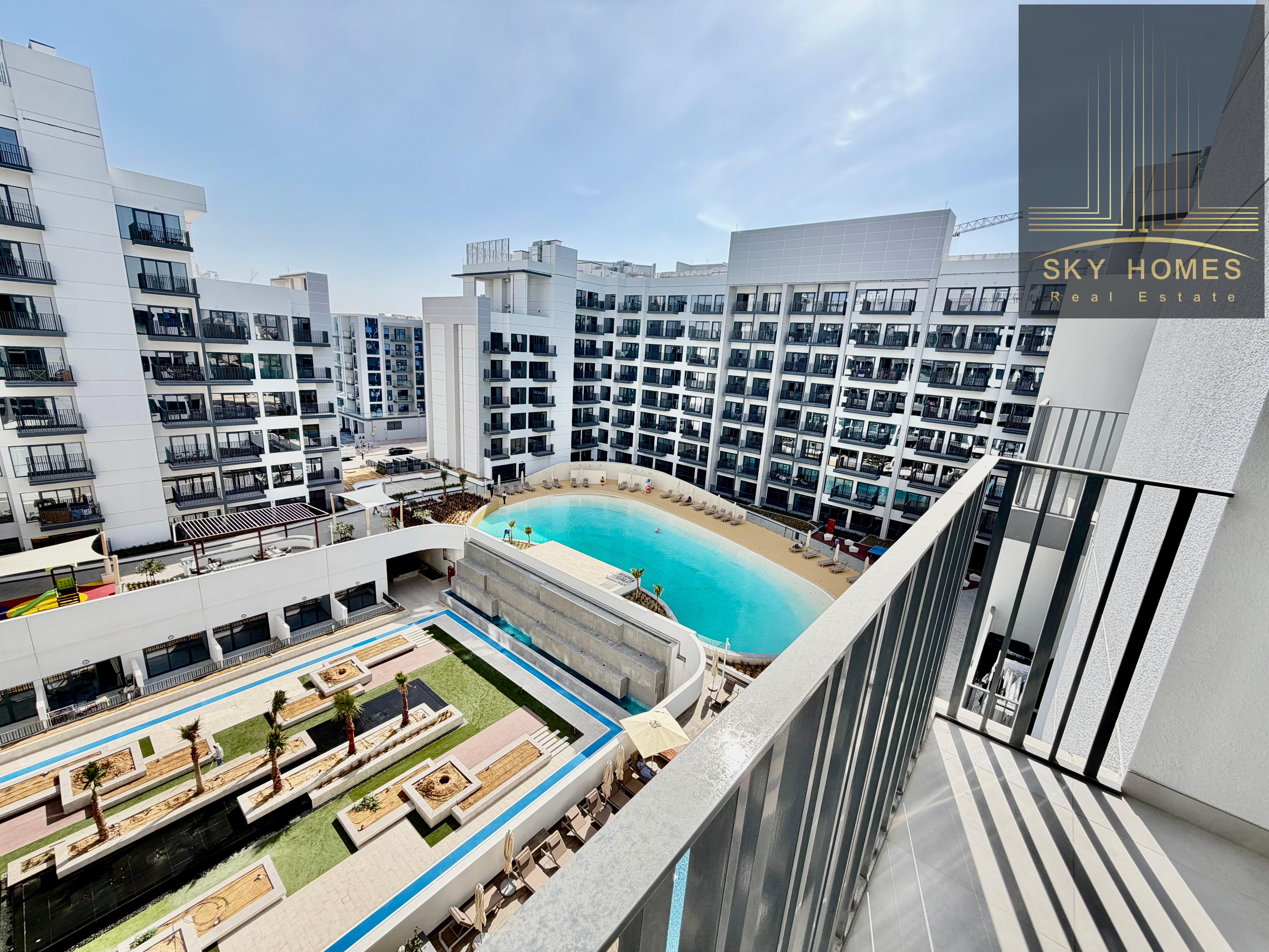 Hot Offer Chiller Free Brand New Studio Pool View Sami Furnished 50k 6 Cheques