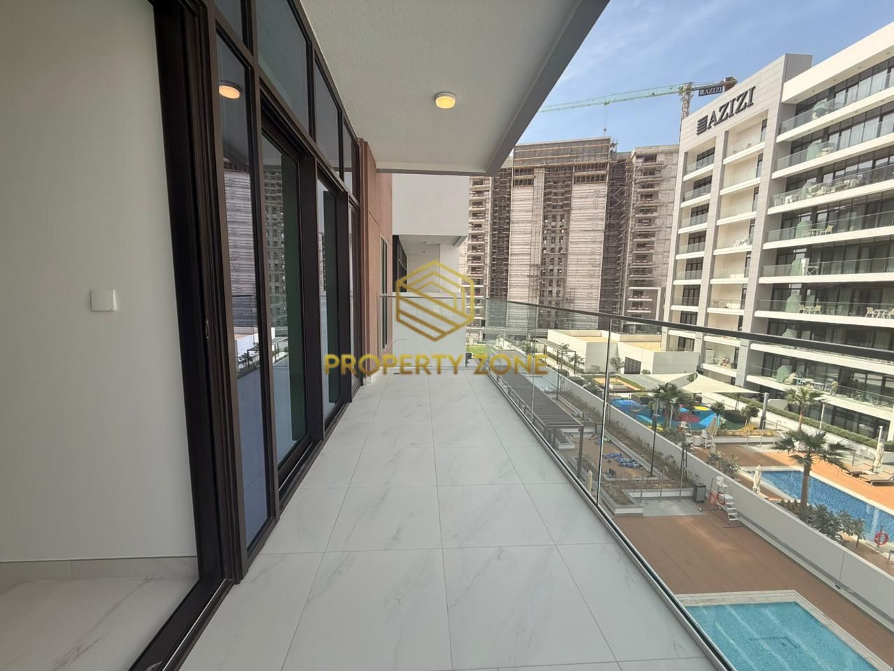 1BR Semi-Furnished | 2 Baths | Pool View | Prime Area