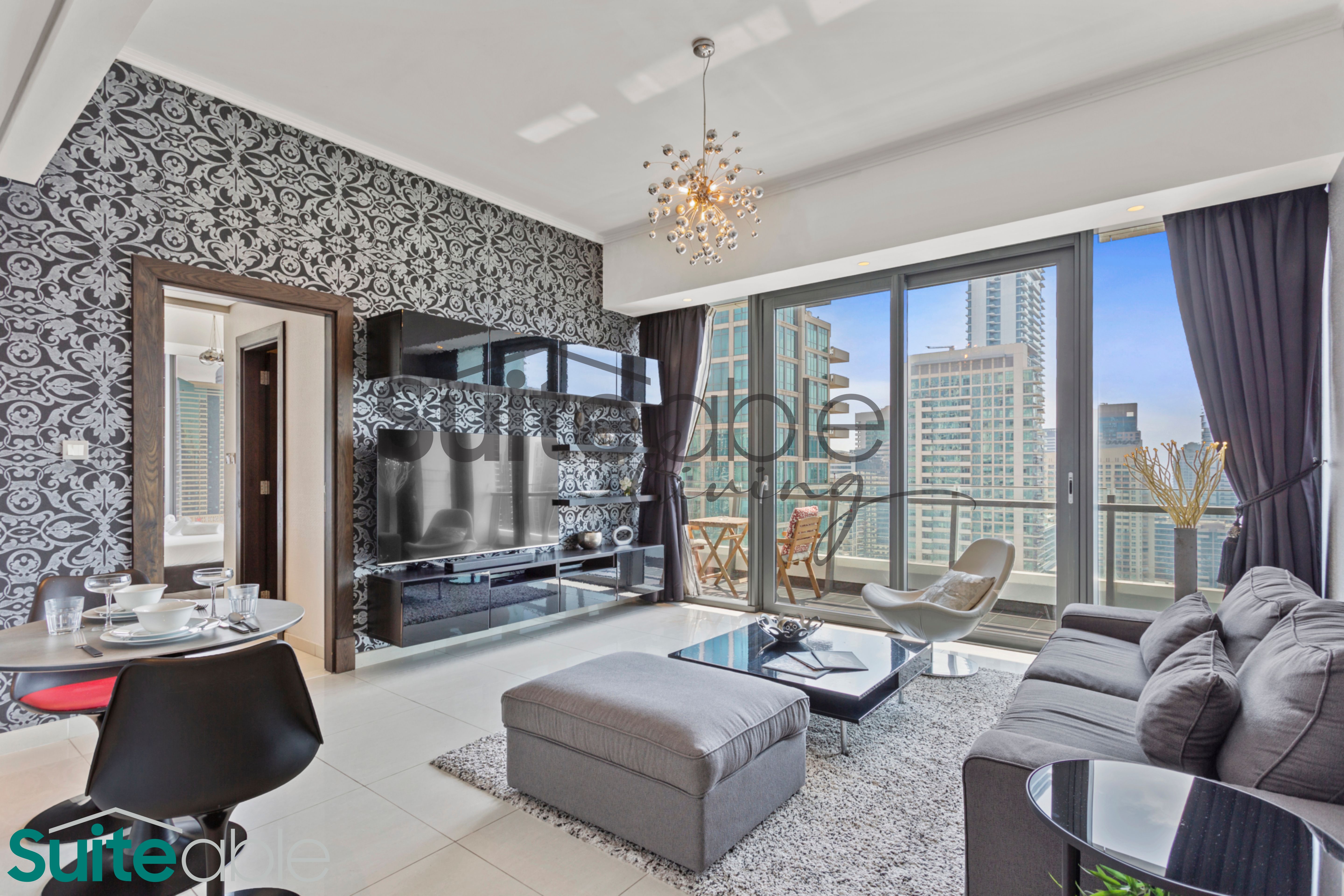 Bright 1BR Fully Furnished | Waterfront Views
