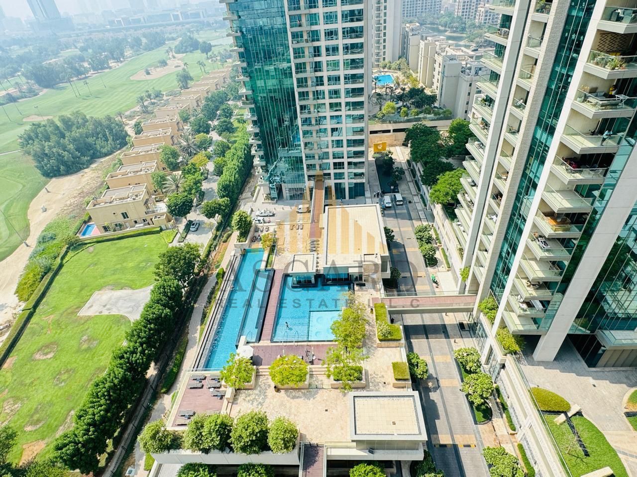 Spacious 2BR | Golf Course & Marina View