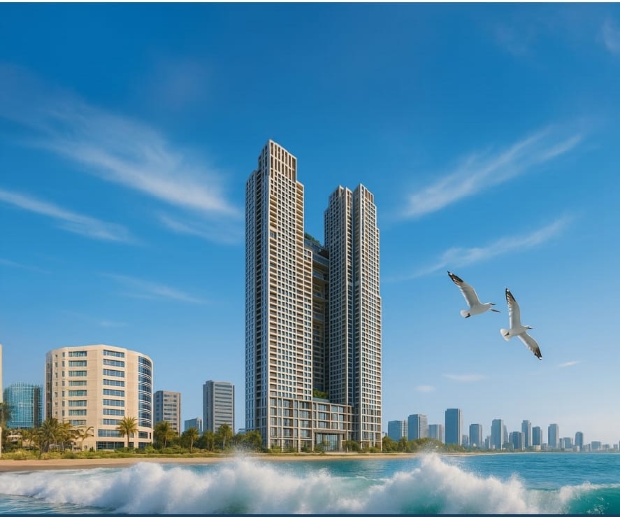 MAWJAN TOWER / off plan / Ajman Corniche /1% monthly installments / 5% down payment