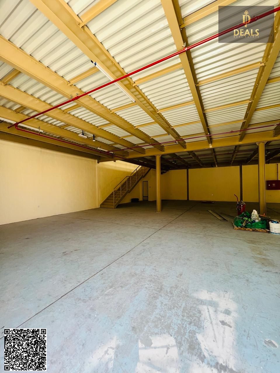 Brand New Warehouse with Mezzanine | 6,000 SQFT | 30 kV Power | Al Jurf 1