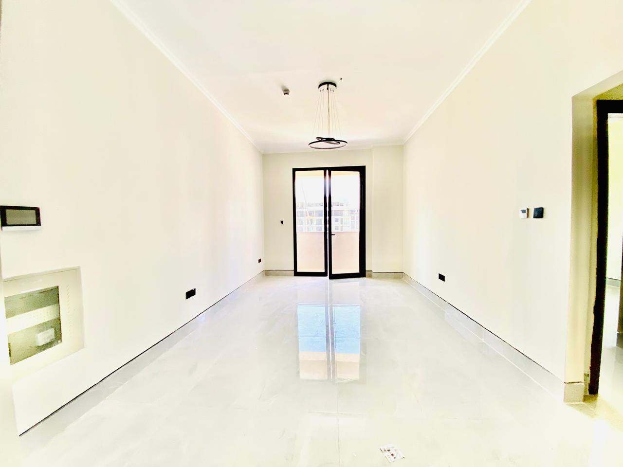 One month free!!_ Brand new double balcony apartment _ 2 bathroom only 45k al jada outside area