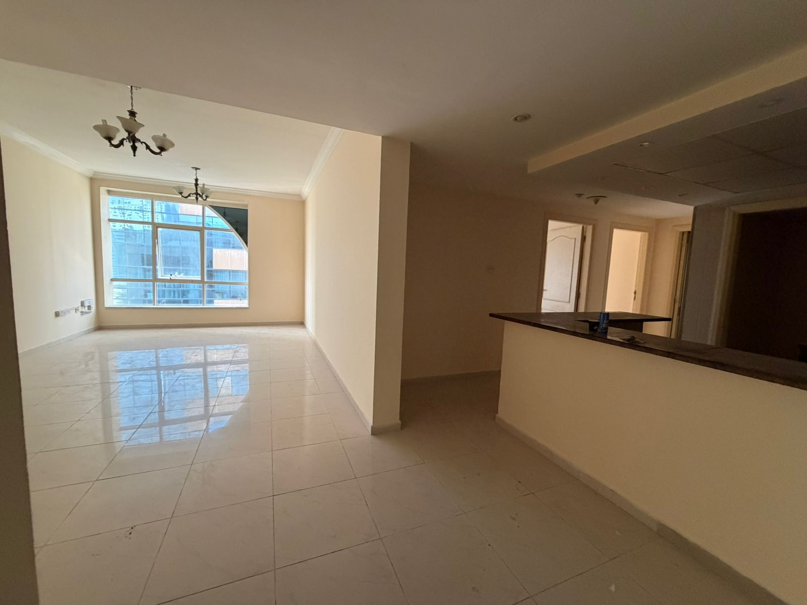 Open sea view with balcony + maid’s room, prime lively location close to malls, cafes & all services.