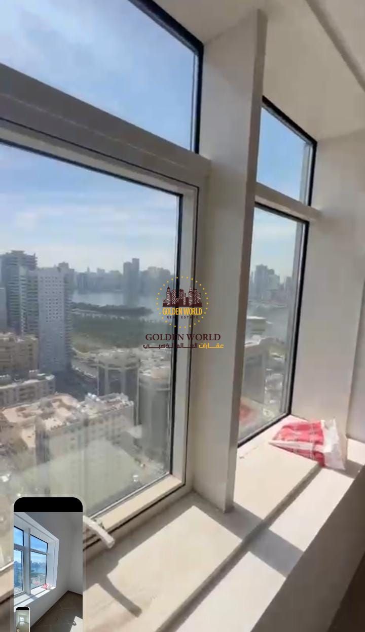 Three Bedroom Apartment with Living Room, Two Balconies, Five Bathrooms, and Master Maid Room, Spacious and Family-Friendly