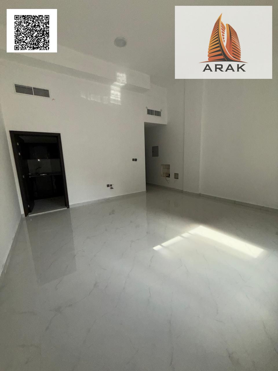 Spacious First-Occupancy Studio for Annual Rent in Al Karama