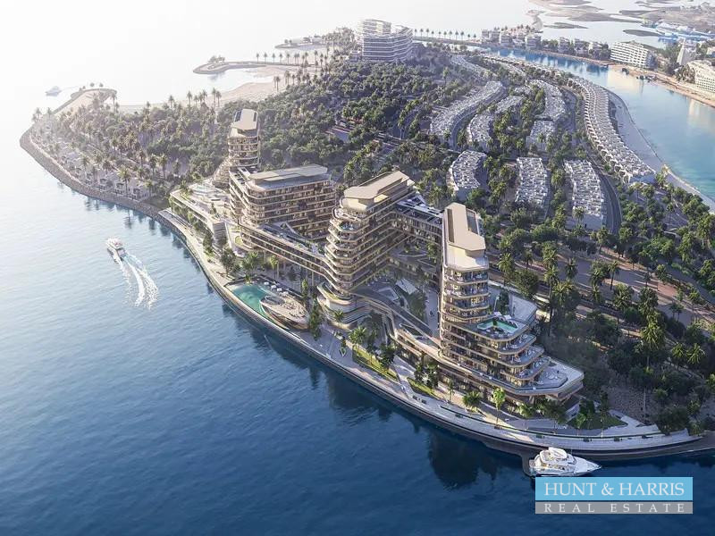 Studio for Sale Mina Al Arab - 5th floor - Sea View - Prime Location