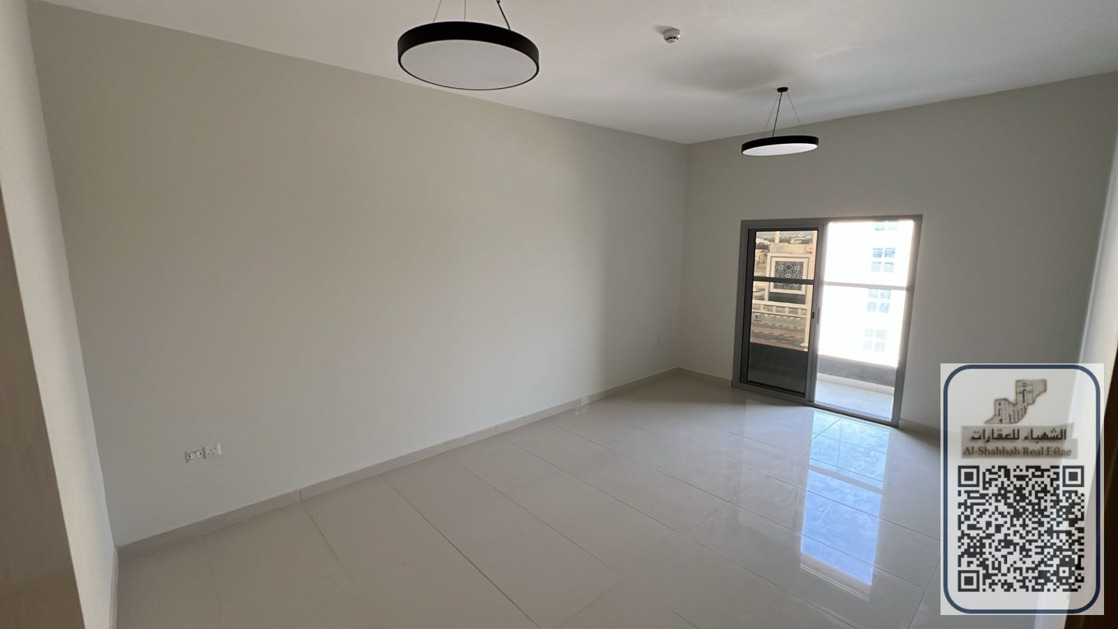 2 Bedroom Apartment with Balcony & Open View for Rent in Al Jurf 2 – Central AC & Parking