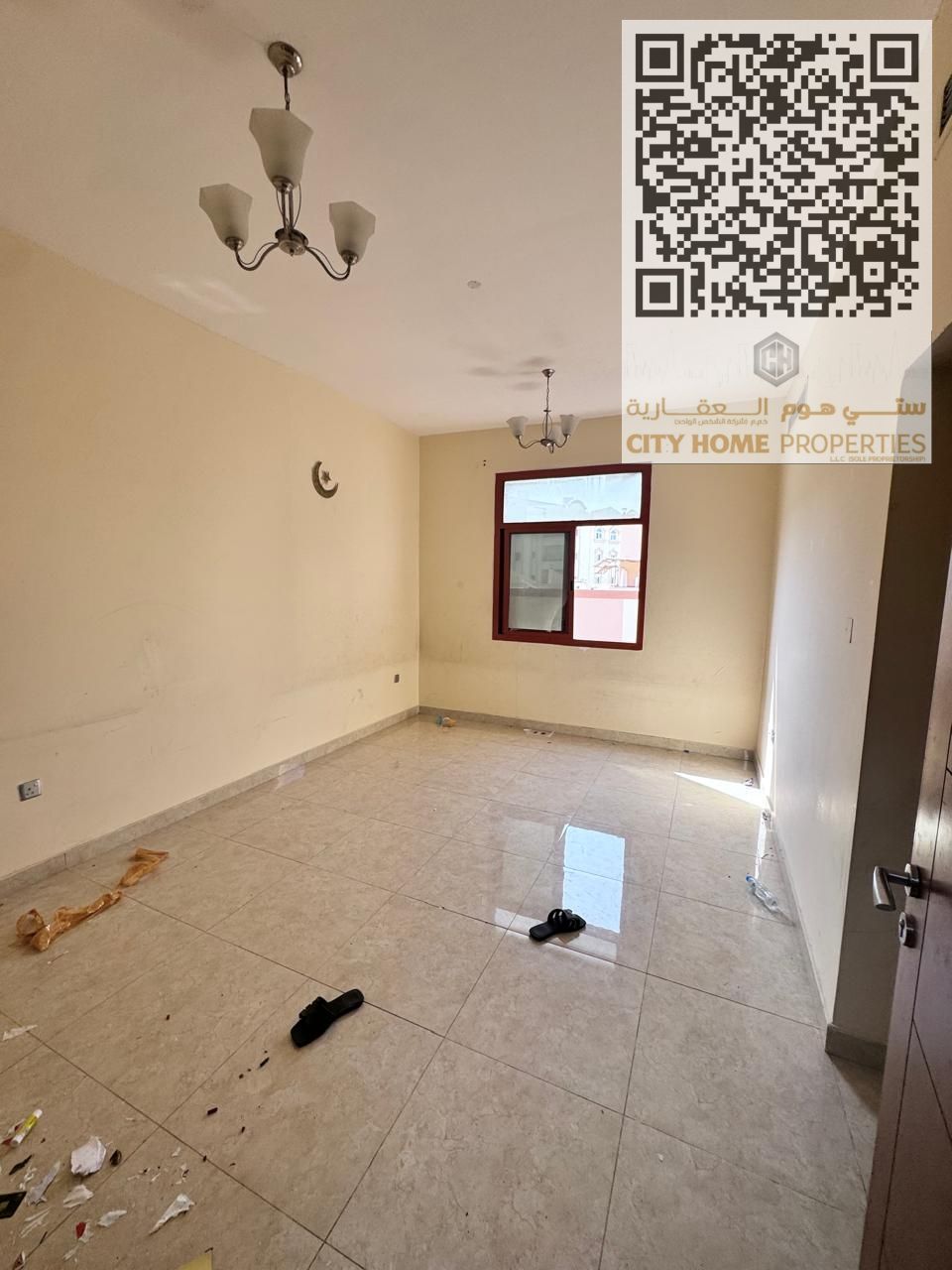 Apartment for Annual Rent – Al Naeemia 2 | Ajman 1 Bedroom + Living Room 1 Bathroom Central Air Conditioning Close to Kuwait Street