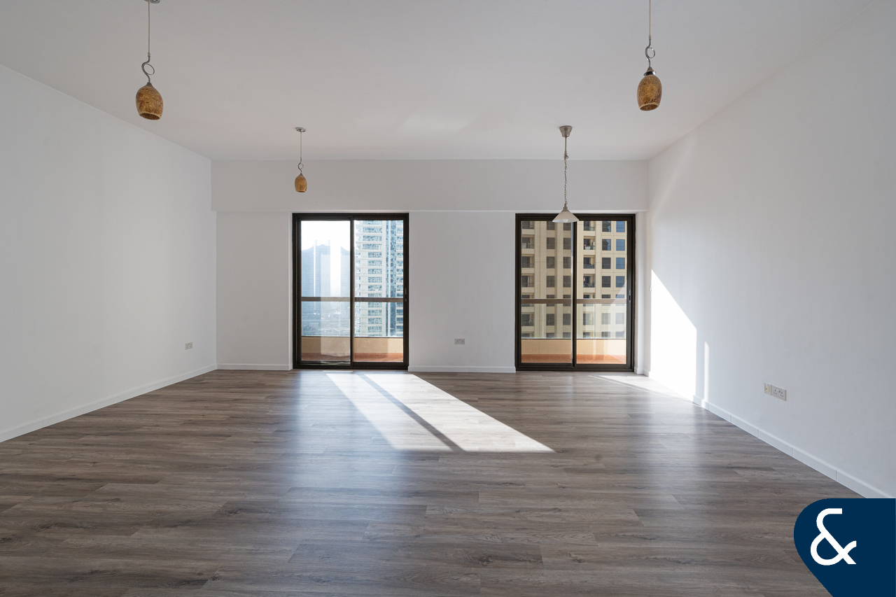 Double length balcony | 2 Beds | Store Room