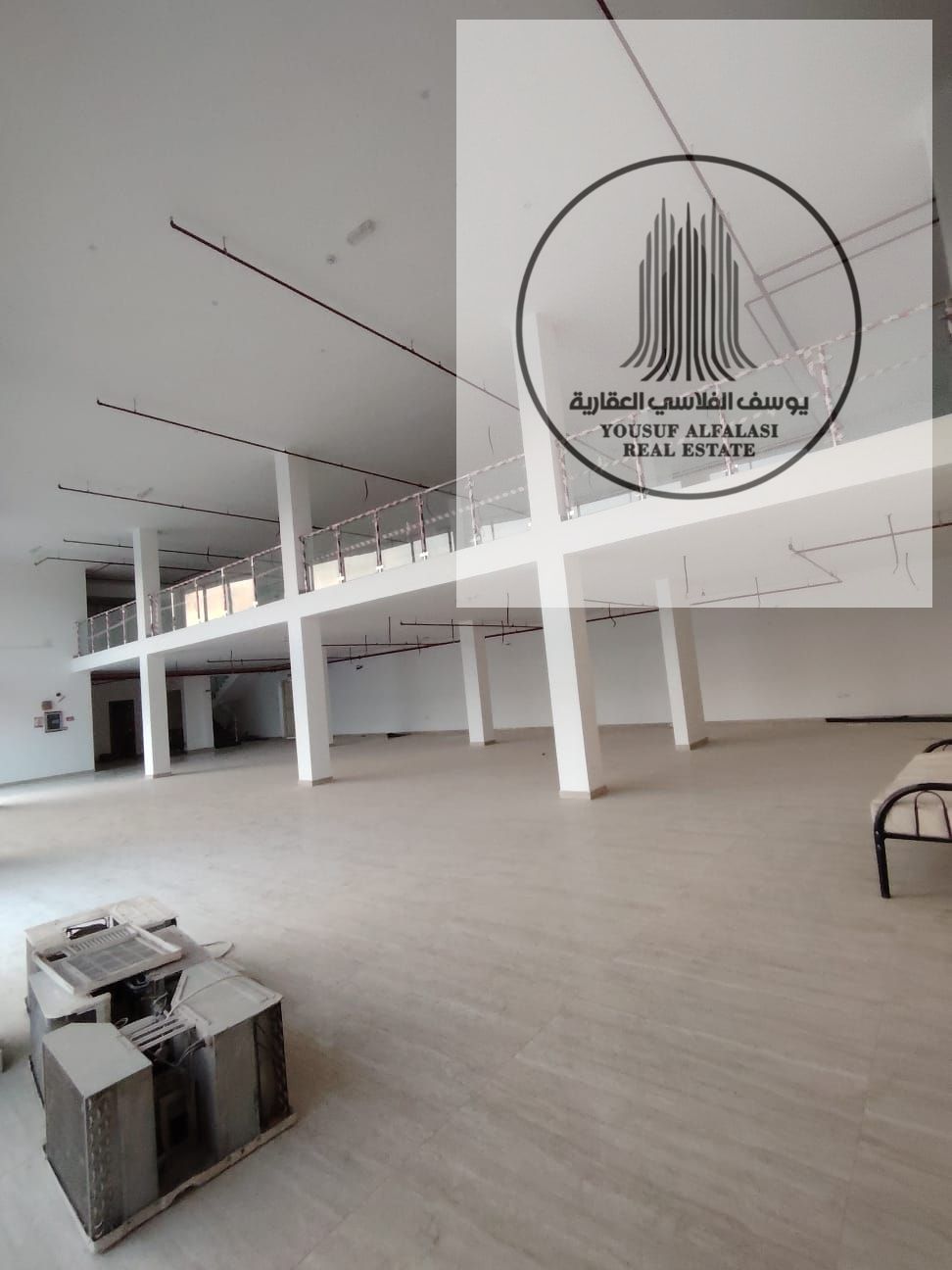 Showroom for rent in Al Jurf Industrial Area 2 area 8300 sq ft
