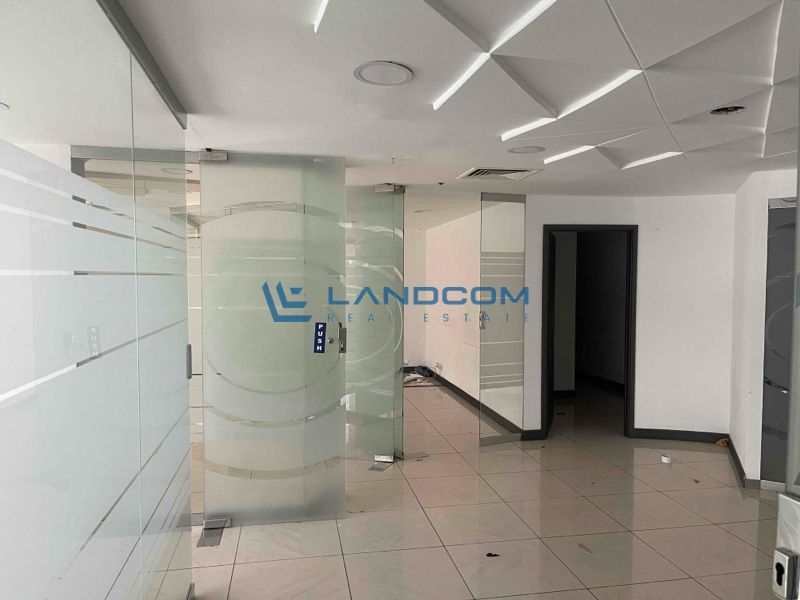 Prime 1,680 Sqft Fully Fitted Office | Chiller Free | Near Sharaf DG Metro |