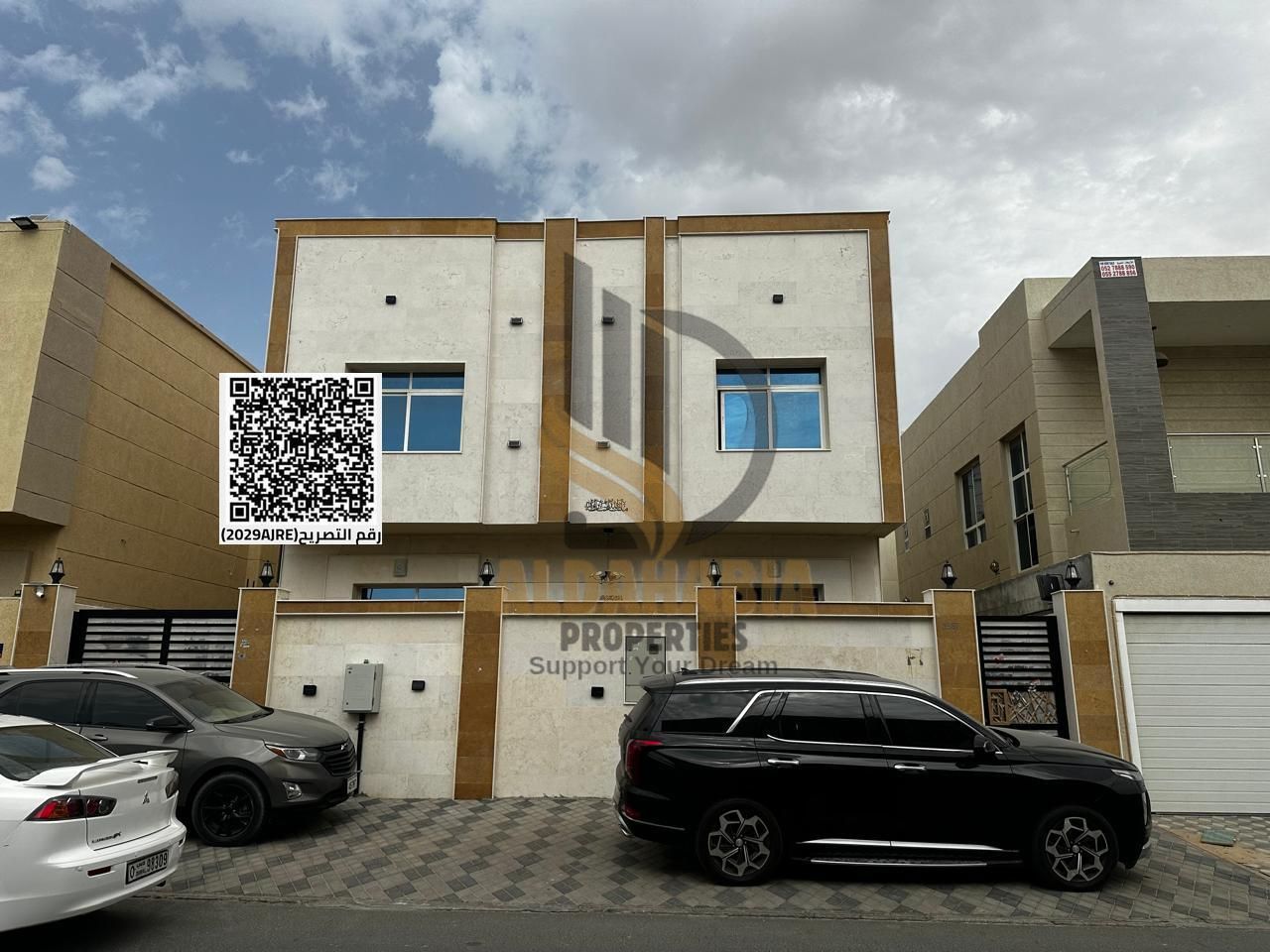 A prime opportunity: Luxury villa for sale in Al Yasmin at a final price including all services, ready to move in.