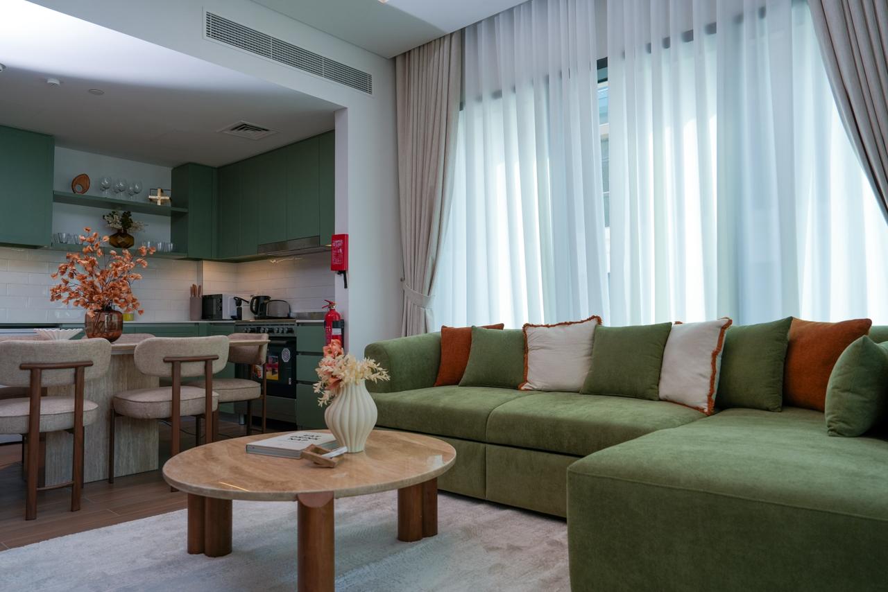 Yearly Rental l 0 commission | Stunning 2BR with Burj Khalifa View | Celadon 2, City Walk