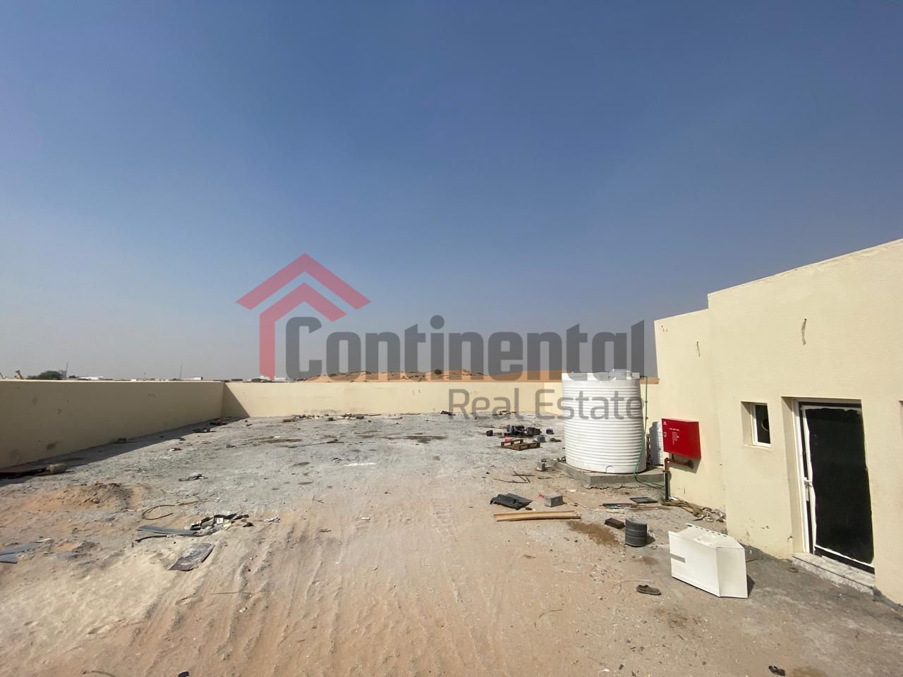Open Yard for Rent in Sajaa – 17,000 Sq. Ft. | With Office & Facilities