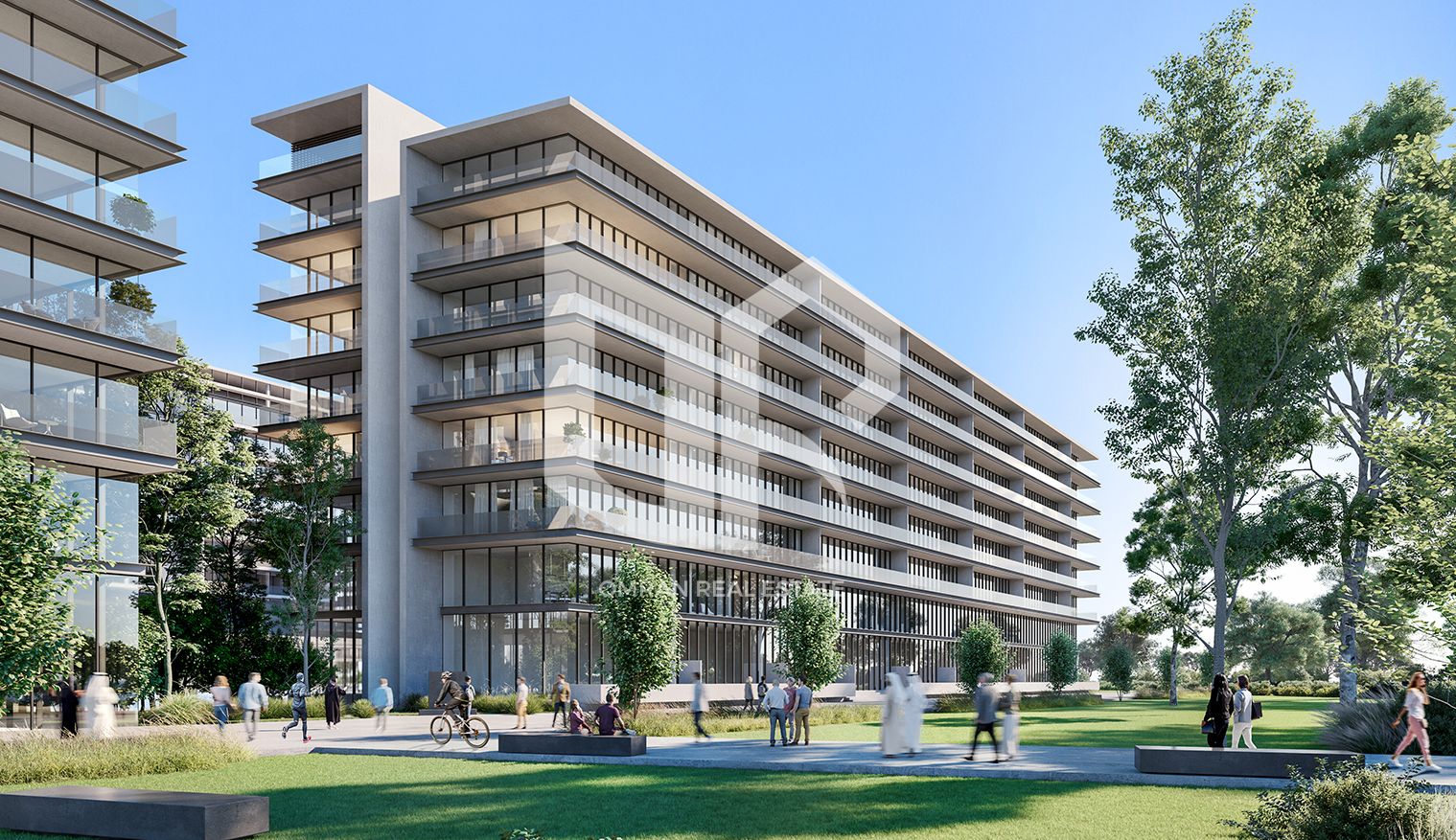 Vacant 1BR + Living | 2 Bathrooms | Aljada