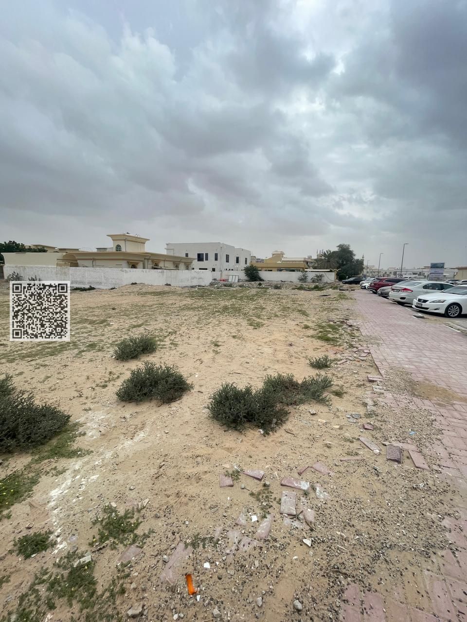 Commercial corner land for sale in Al Rawda 1 area, Ajman.