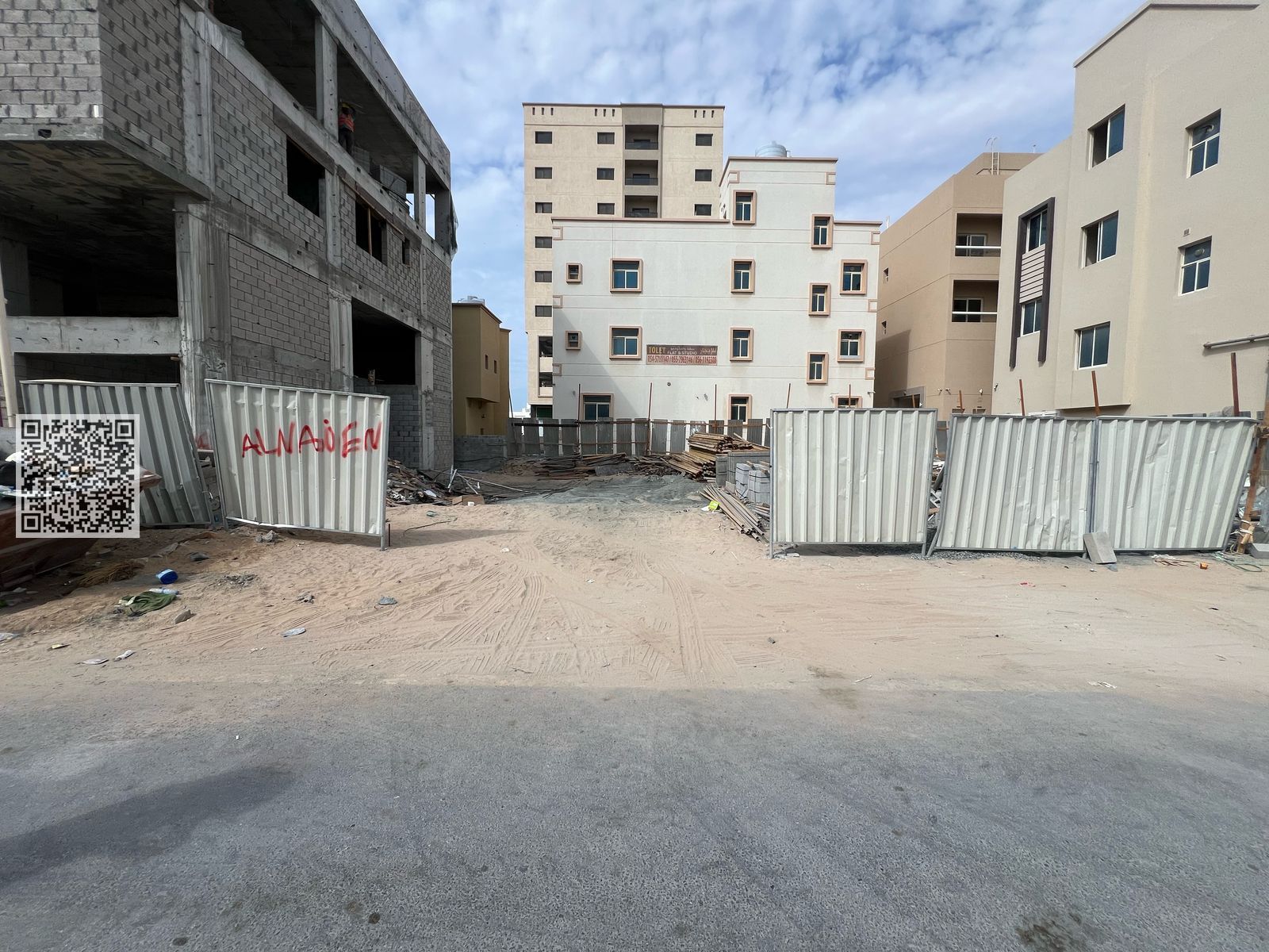 Commercial land for sale in Al Rawda 1 area Ajman.