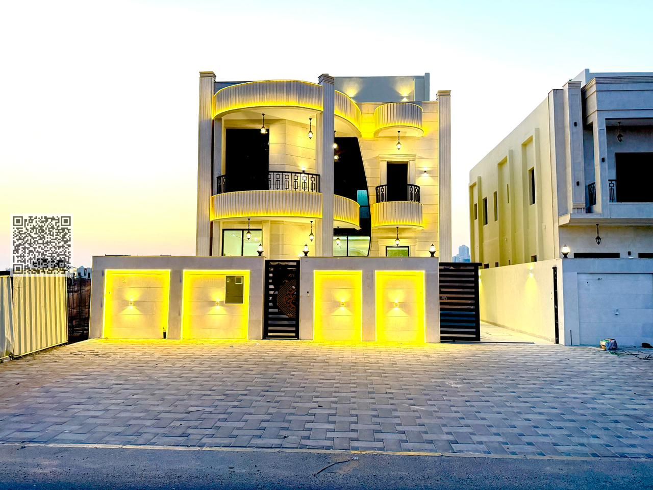 Modern Villa for sale in Al Helio 2 area , Ajman.