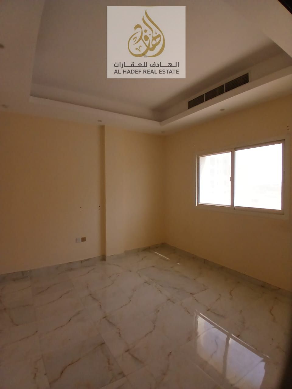 One bedroom and living room, second occupancy, with two bathrooms, large area, full open sunny view, central air conditioning, and a prime location.