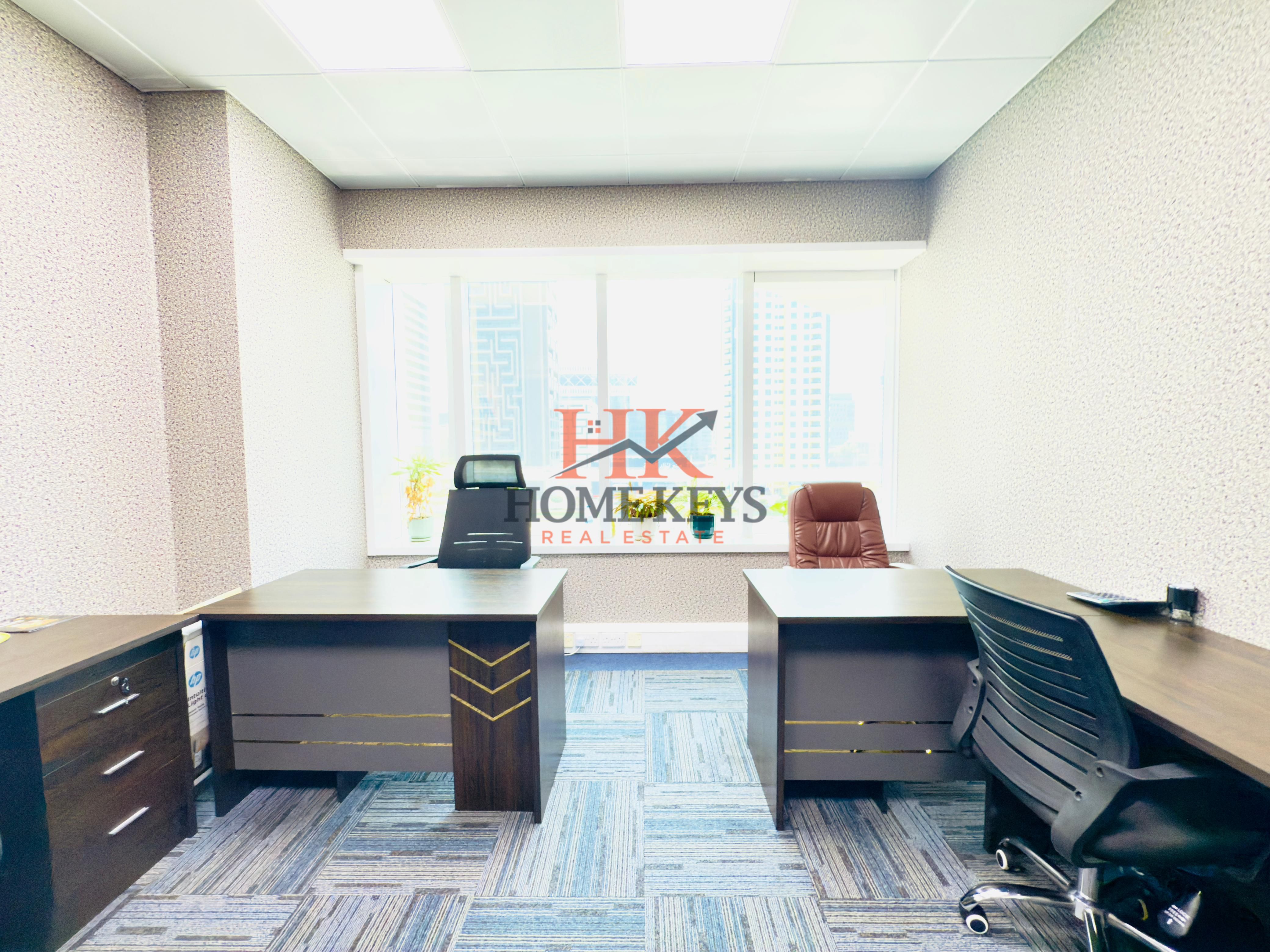 Amazing deal || Fully Furnished Office || Spacious View || All Inclusive || Very Close to Metro