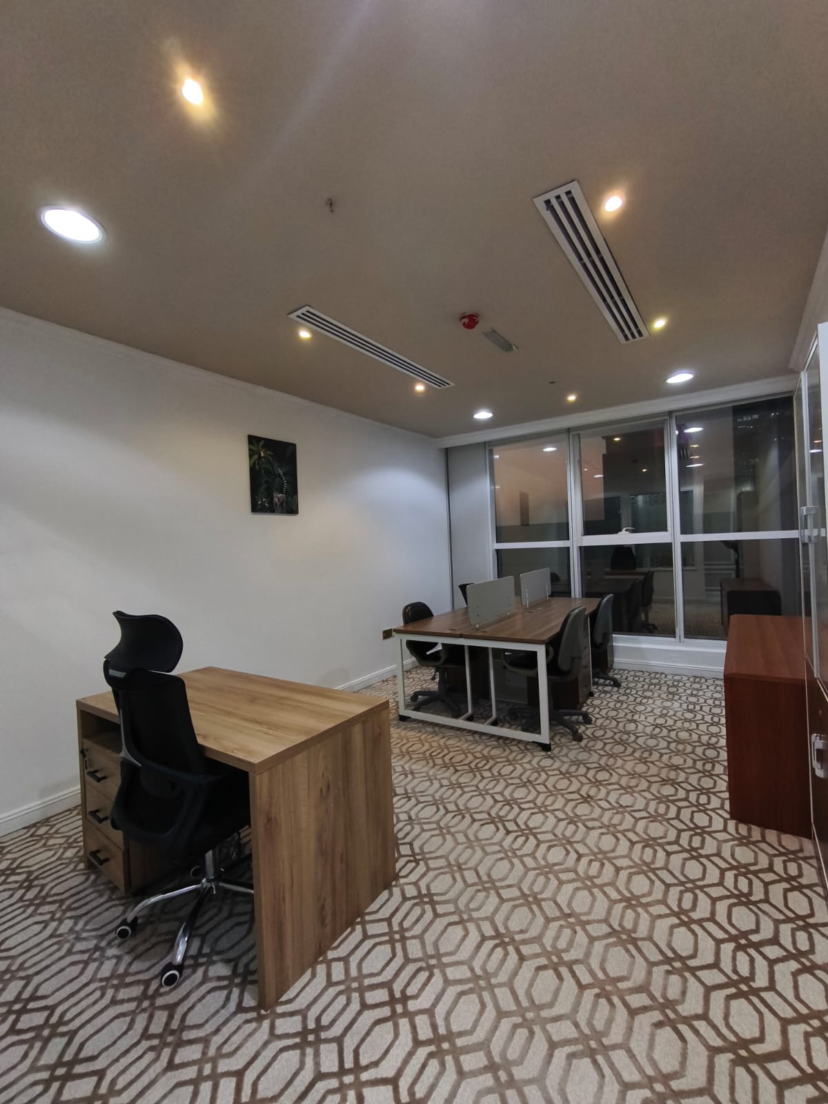 Fully Furnished Office with windows providing excellent natural light located near Business Bay metro Station- ALL INCLUSIVE AND NO HIDDEN CHARGES!