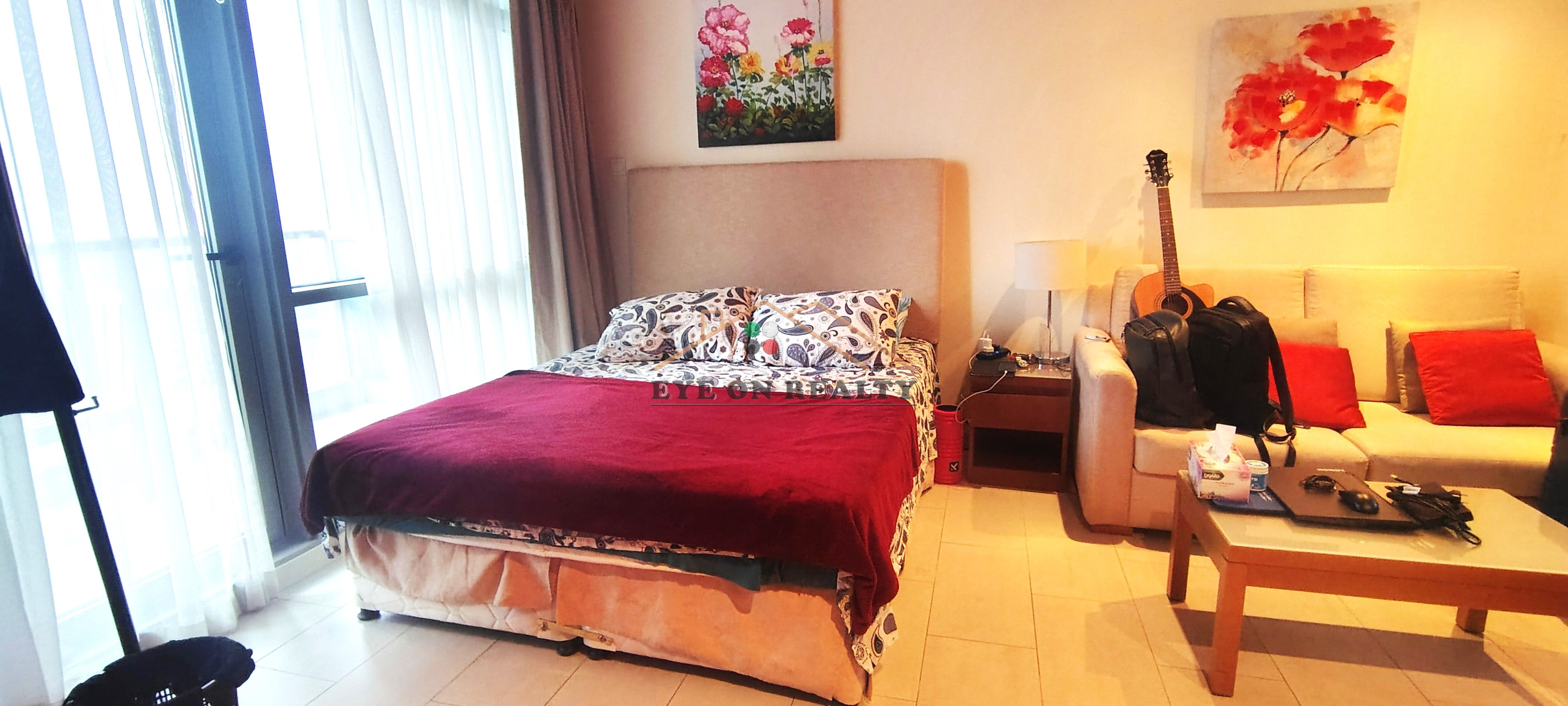 Modern Studio Living | Rented Unit | High ROI Potential