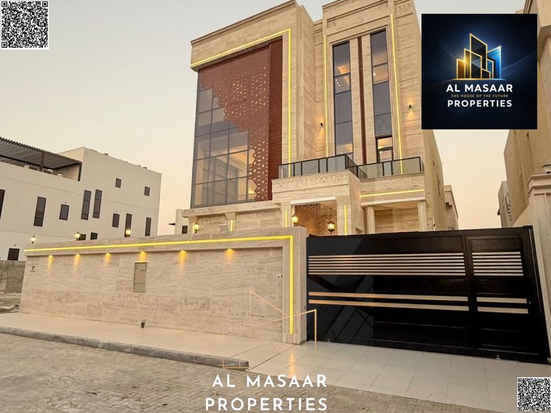 Villa directly from the owner, two floors and a roof with a swimming pool, custom finishing, on a main street close to all services, freehold ownershi