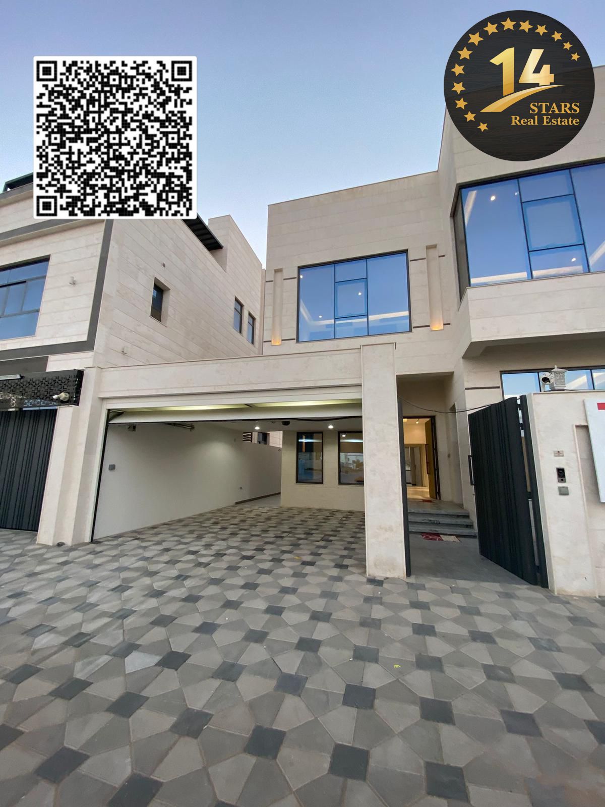 CENTRAL AC LUXURY BRAND NEW VILLA / 6 BEDROOM / FOR RENT / AL YASMEEN / AJMAN