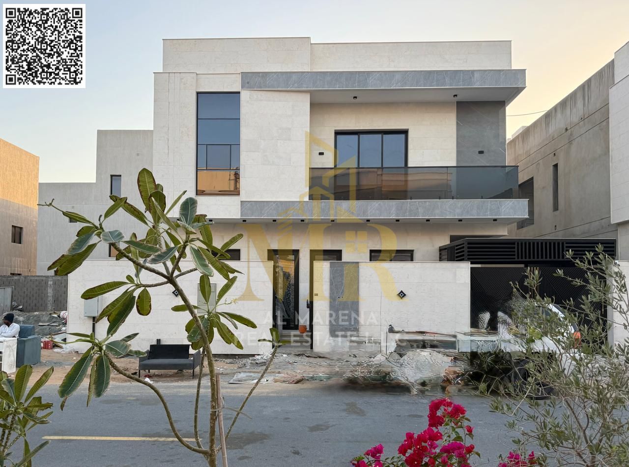 For sale, a spacious and modern villa in Al Zahya – Ajman, offering generous areas and a well-planned layout. Located in a quiet residential neighborh