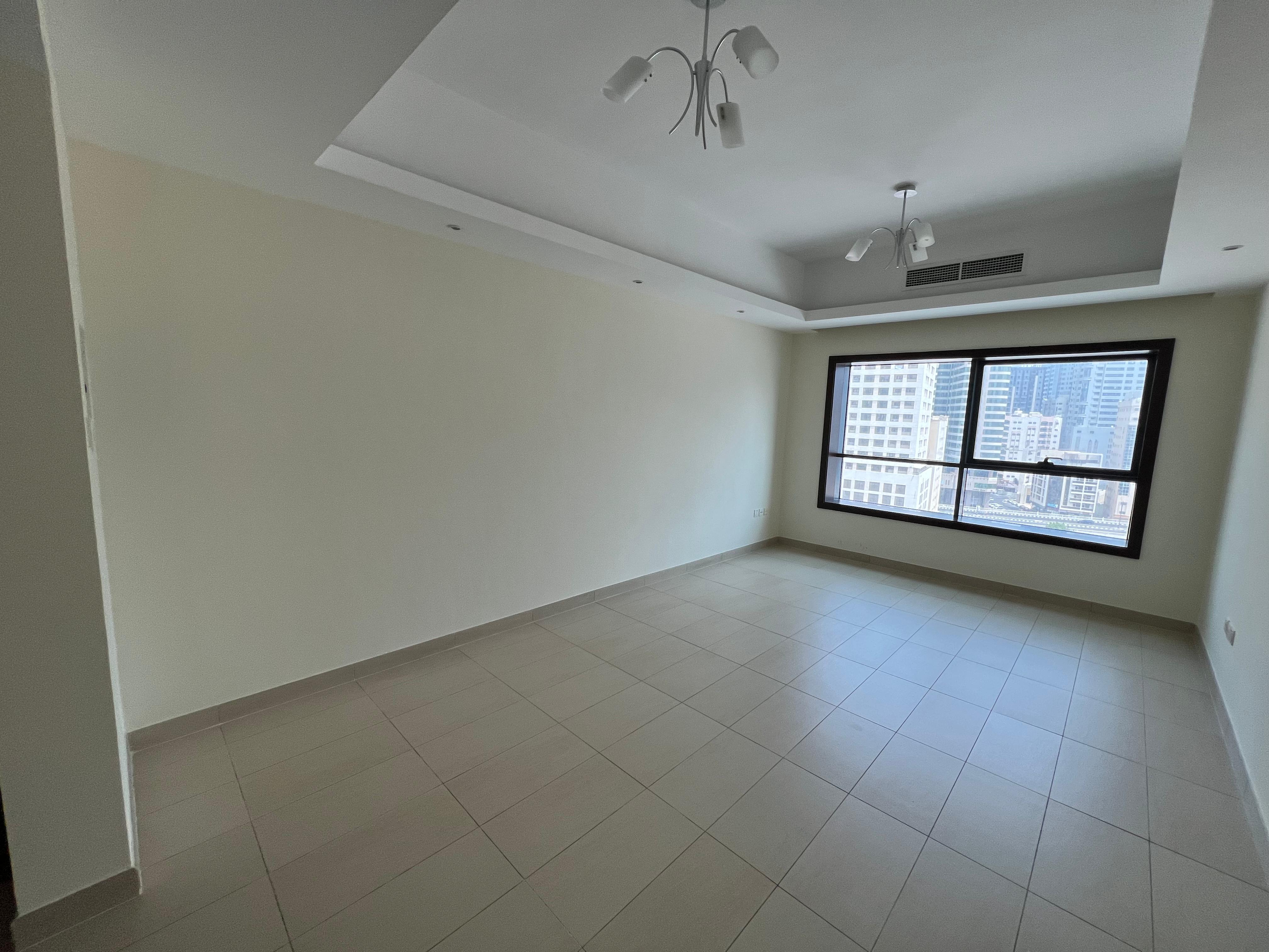 Built-in wardrobes Master bedroom Free air conditioning, gym, and swimming pool