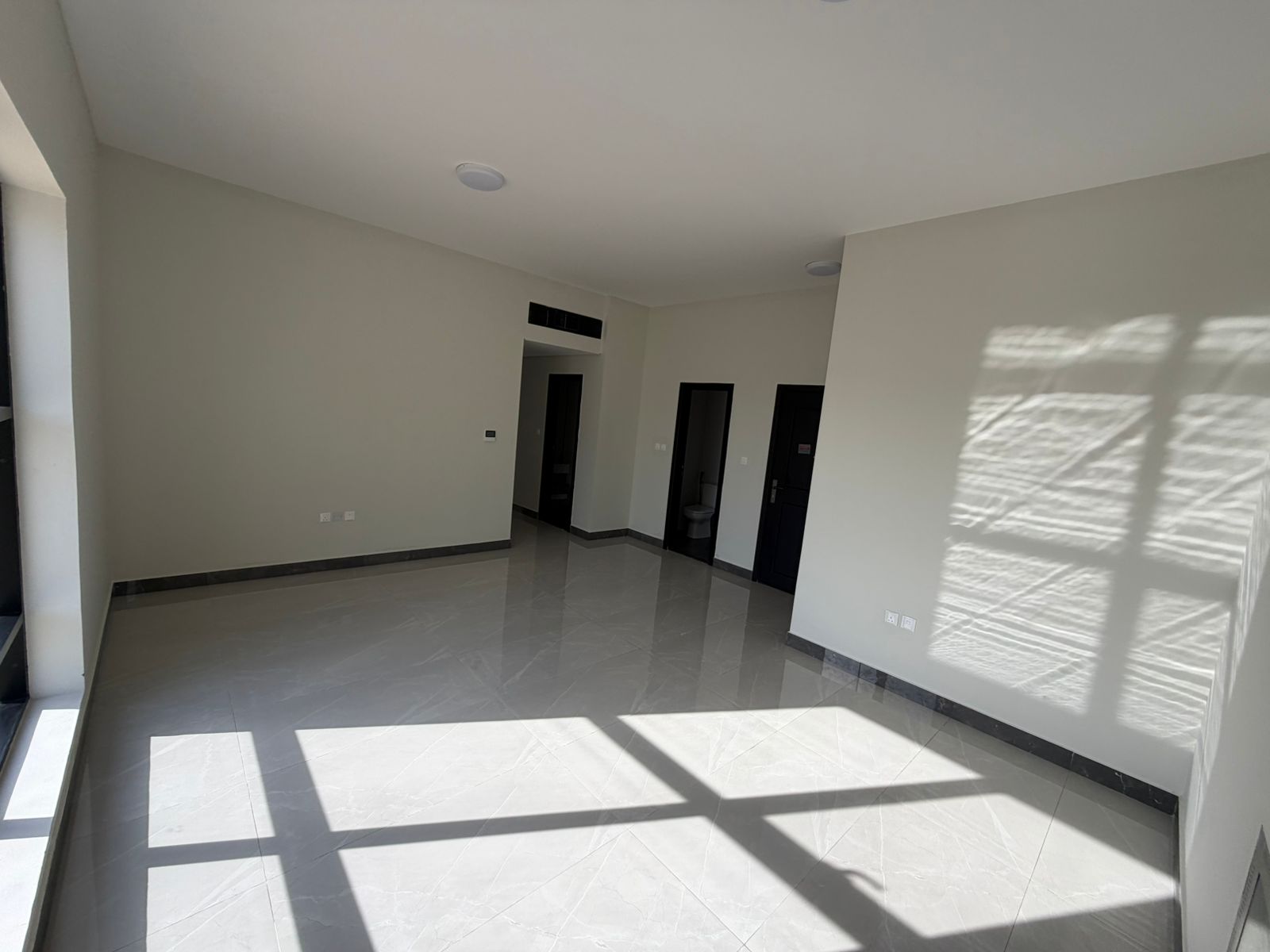 First tenant, two bedrooms and a living room for annual rent in Al Jurf 3 - Ajman