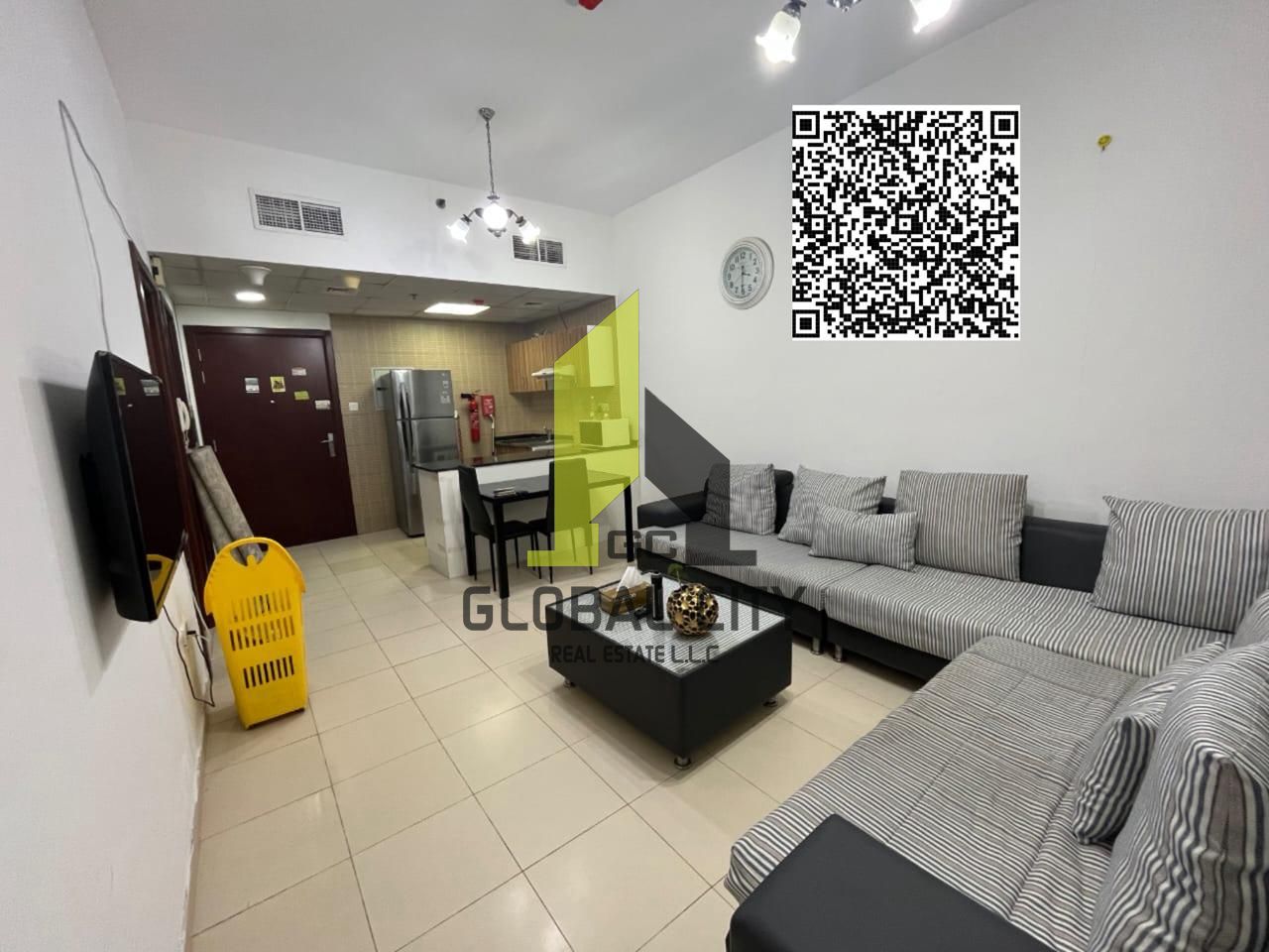 1 Bedroom ! Furnished ! Parking ! Open View ! Down Payment 267,000 ! City Towers ! Ajman.
