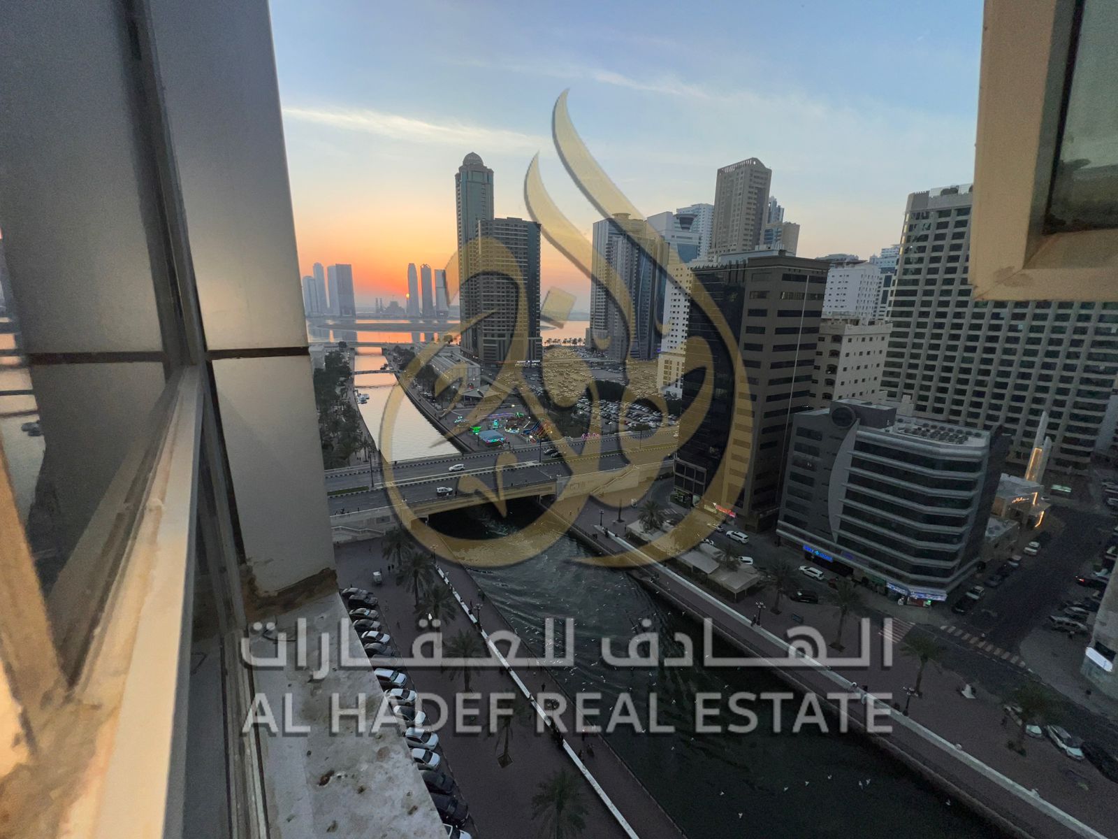 Available: 1-bedroom apartment for annual rent in Al Qasba, featuring excellent space and a practical layout that offers comfort and privacy. Prime lo