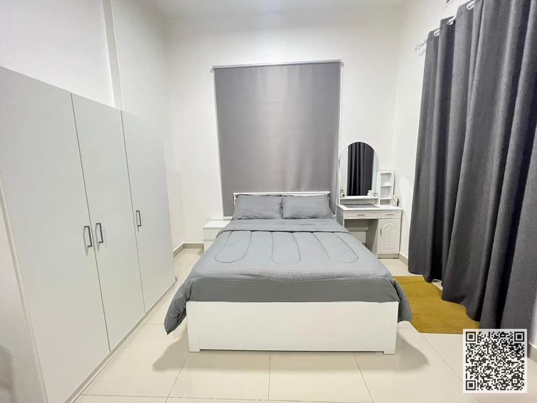 A golden opportunity! Luxurious, fully furnished studio apartment for monthly rent in Al Rayhan Tower, Al Jurf 2, Ajman