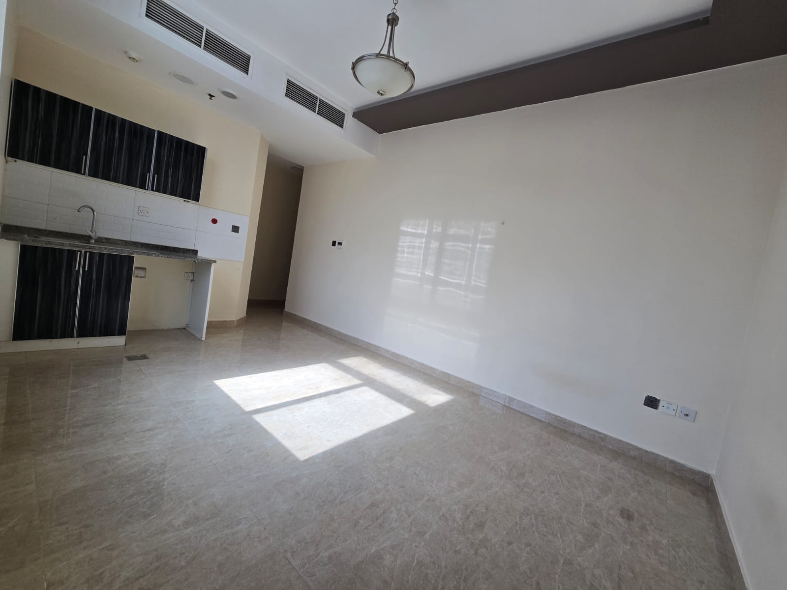 Very large studio in Rashidiya, central AC, maintenance by owner, families only