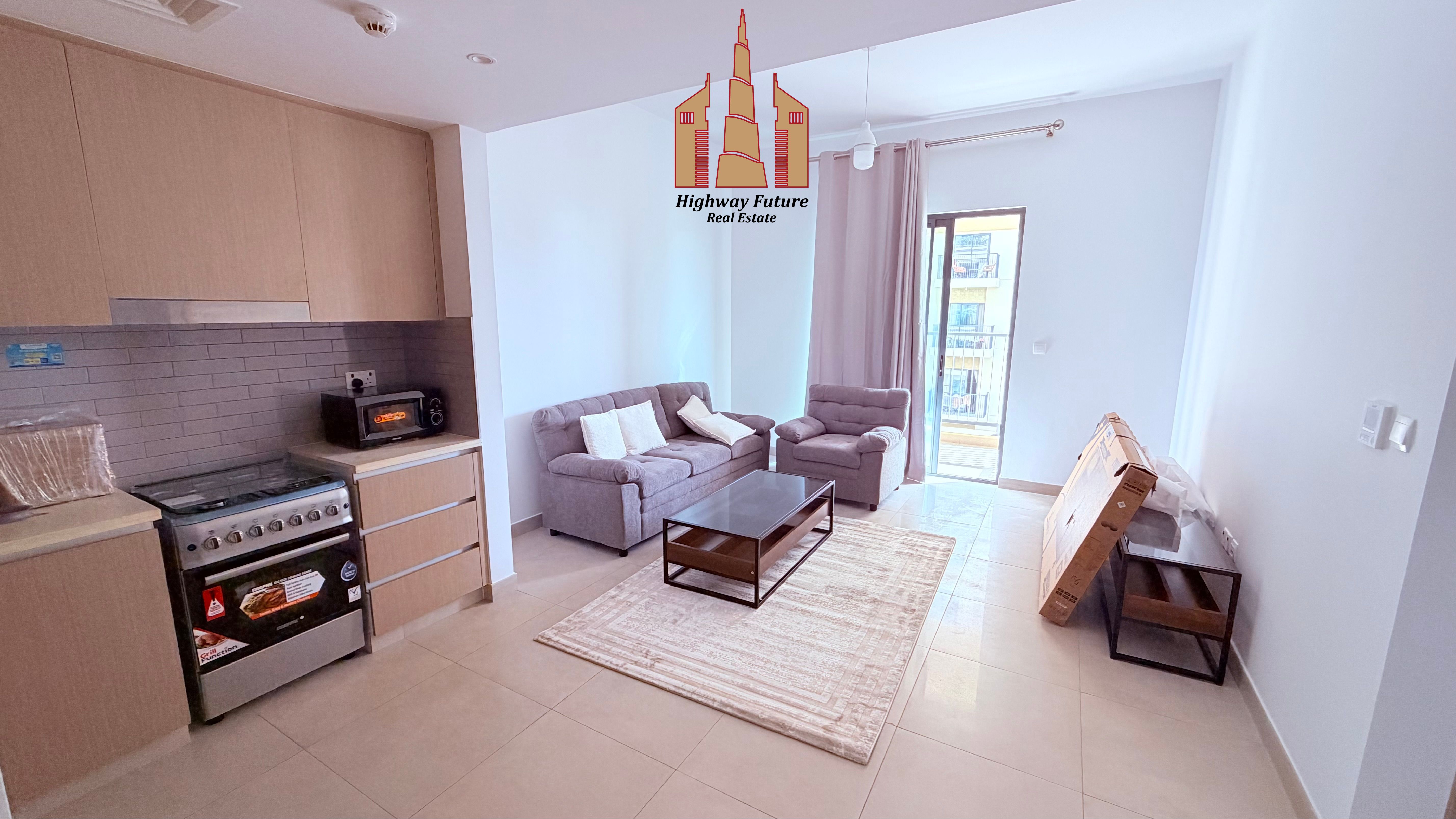 Fully Furnished | Partial Sea View | Luxury 1-BR |