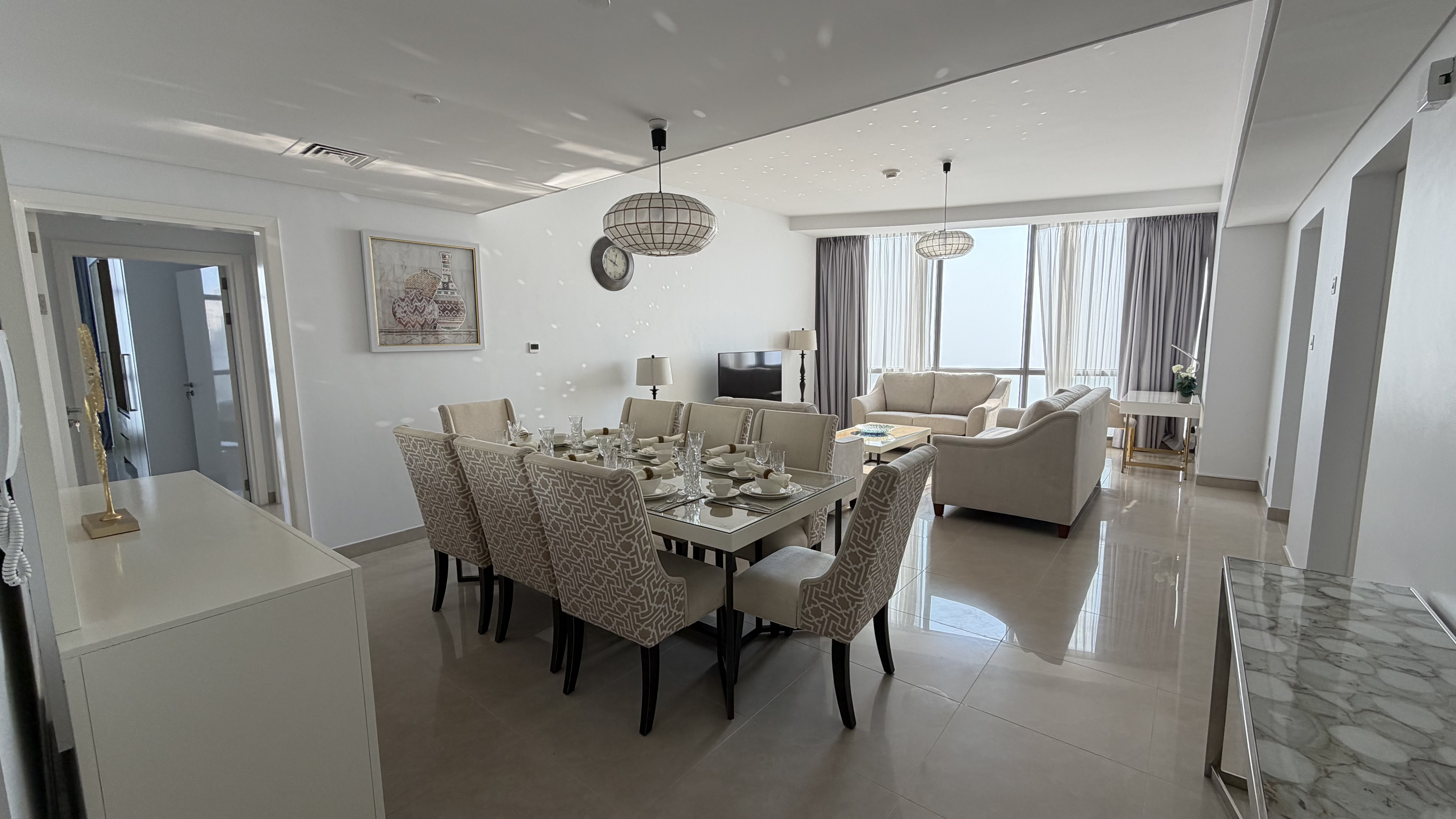 0 Fee Furnished 3Br Maid Flat Bills Included