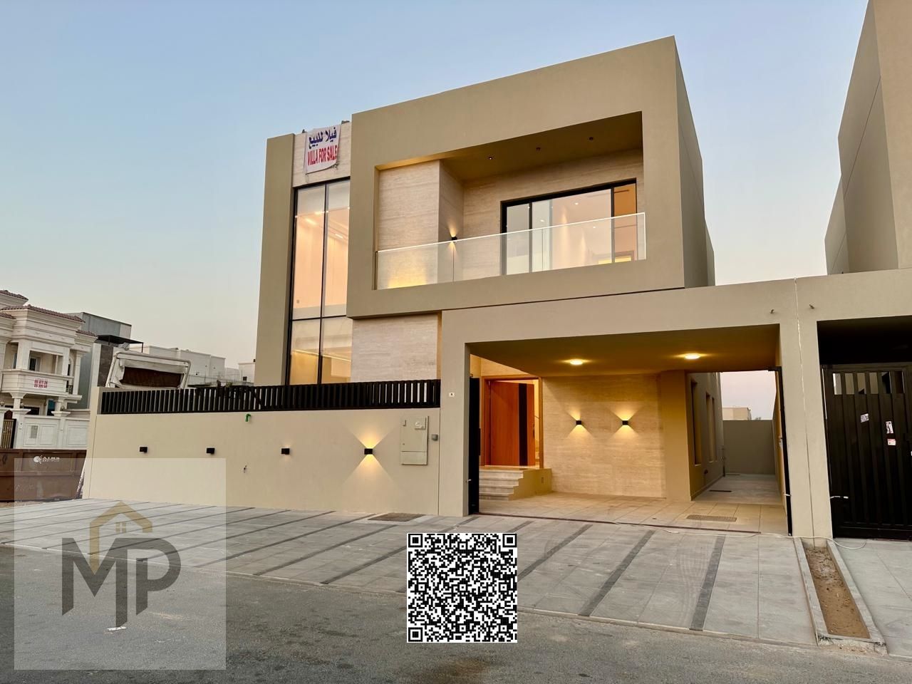 Luxury villa with hotel-style finishes in Al Zahia, freehold ownership for all nationalities