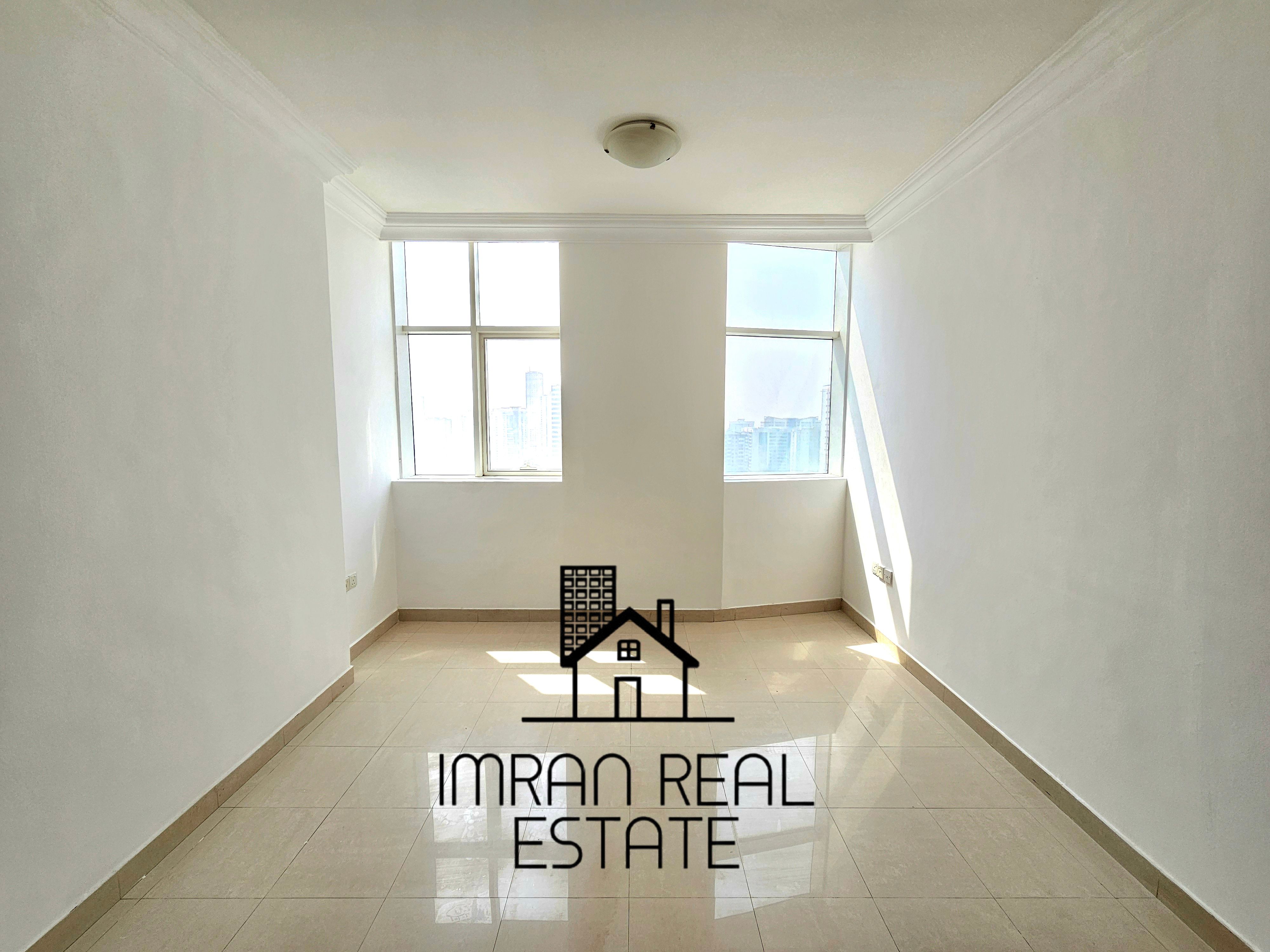 ** SPACIOUS 1BHK APARTMENT MASTER BEDROOM GYM POOL COVERED PARKING **
