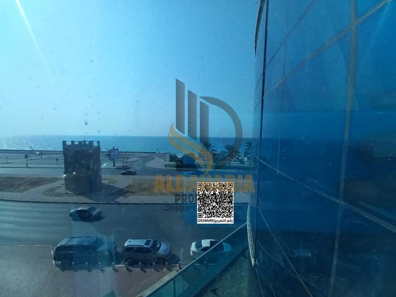 Corniche Residence Towers – Ajman Prime location directly on Ajman Corniche, close to restaurants, cafes, the beach, and all essential services, with