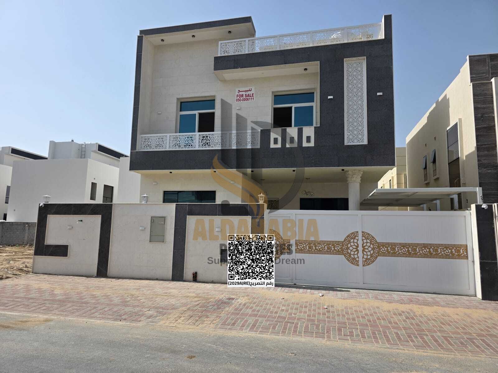 For Sale: Brand New Luxury Villa in Yasmeen Garden – Prime Location Location: Yasmeen Garden, Ajman – a premium residential area with easy acce