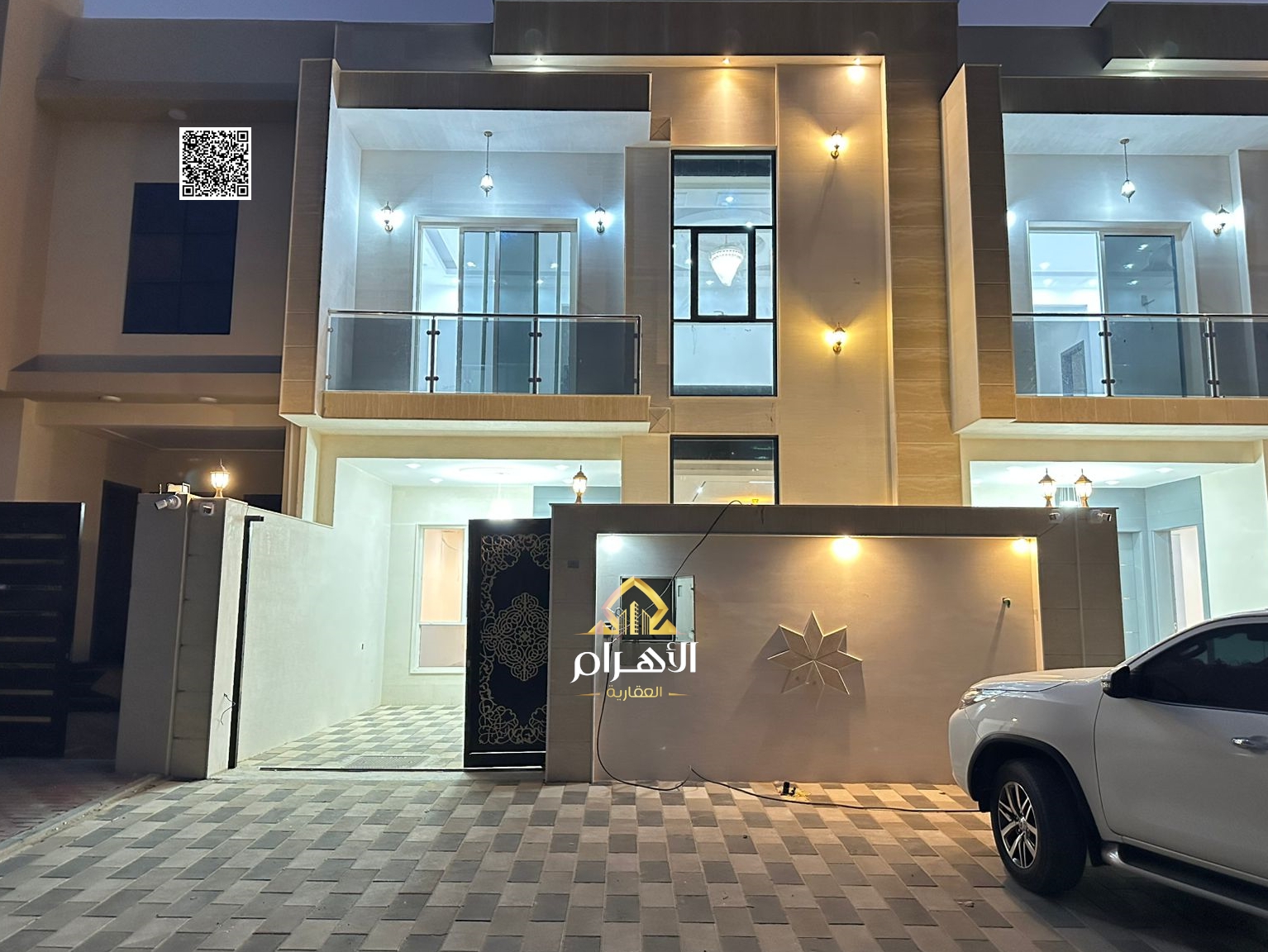 Luxury Villa in Al Yasmin Spacious land with elegant construction. Freehold ownership for all nationalities Contact: Mohamed Marzouk – Al Ahr