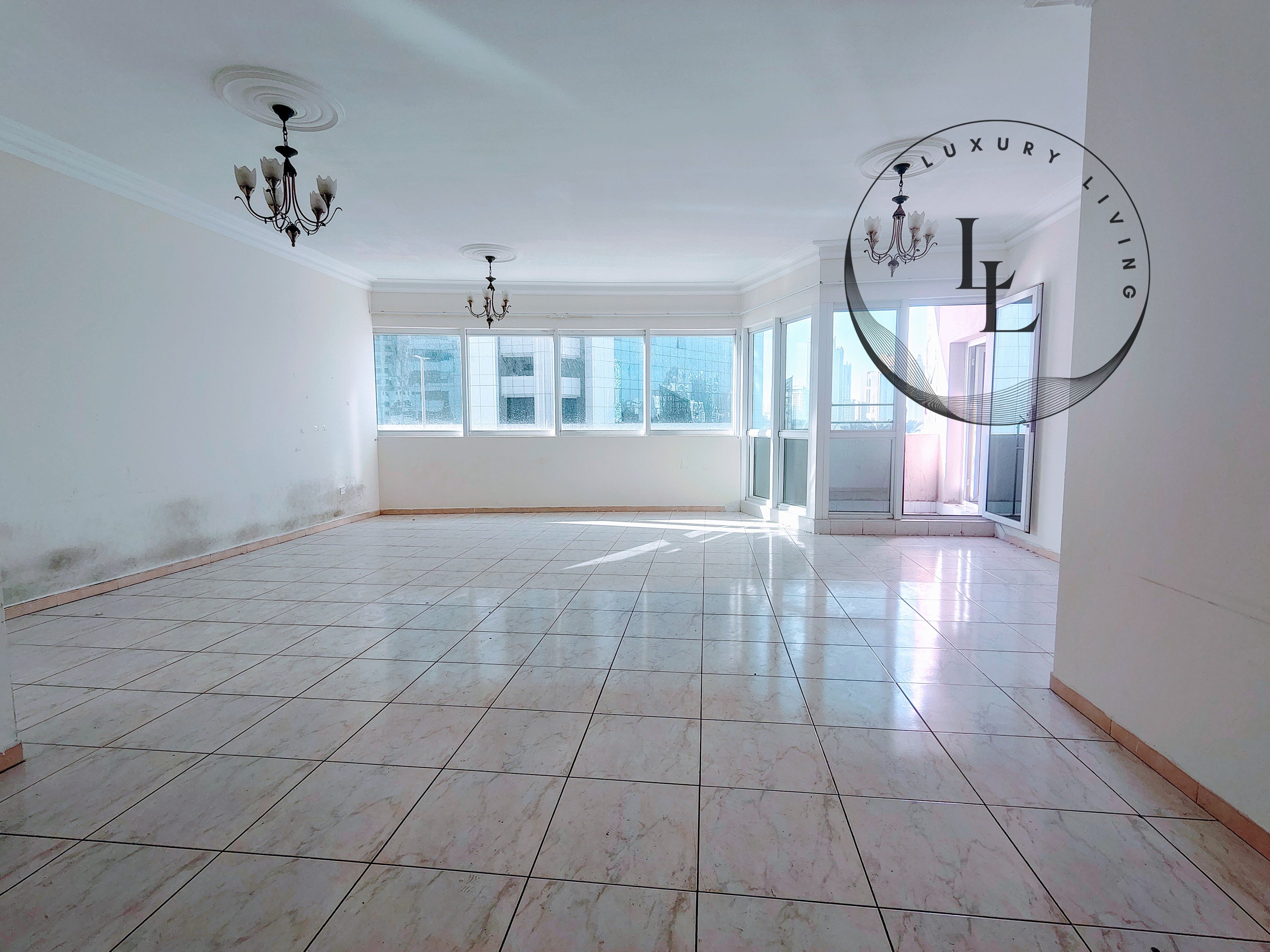 Lavish chiller free 3bhk apartment in 73k with open view