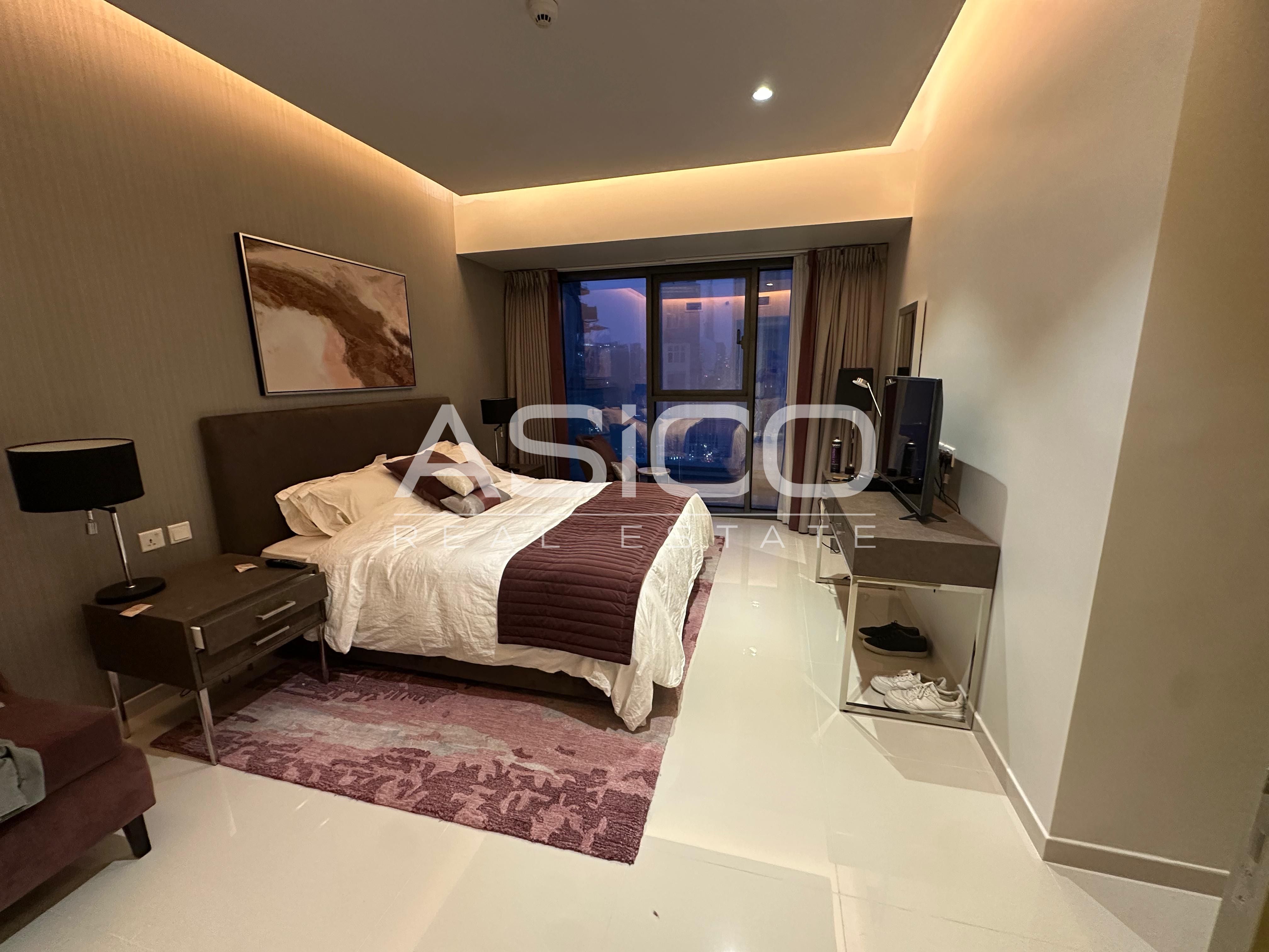 Furnished 2BR | Aykon City | 4 Cheques