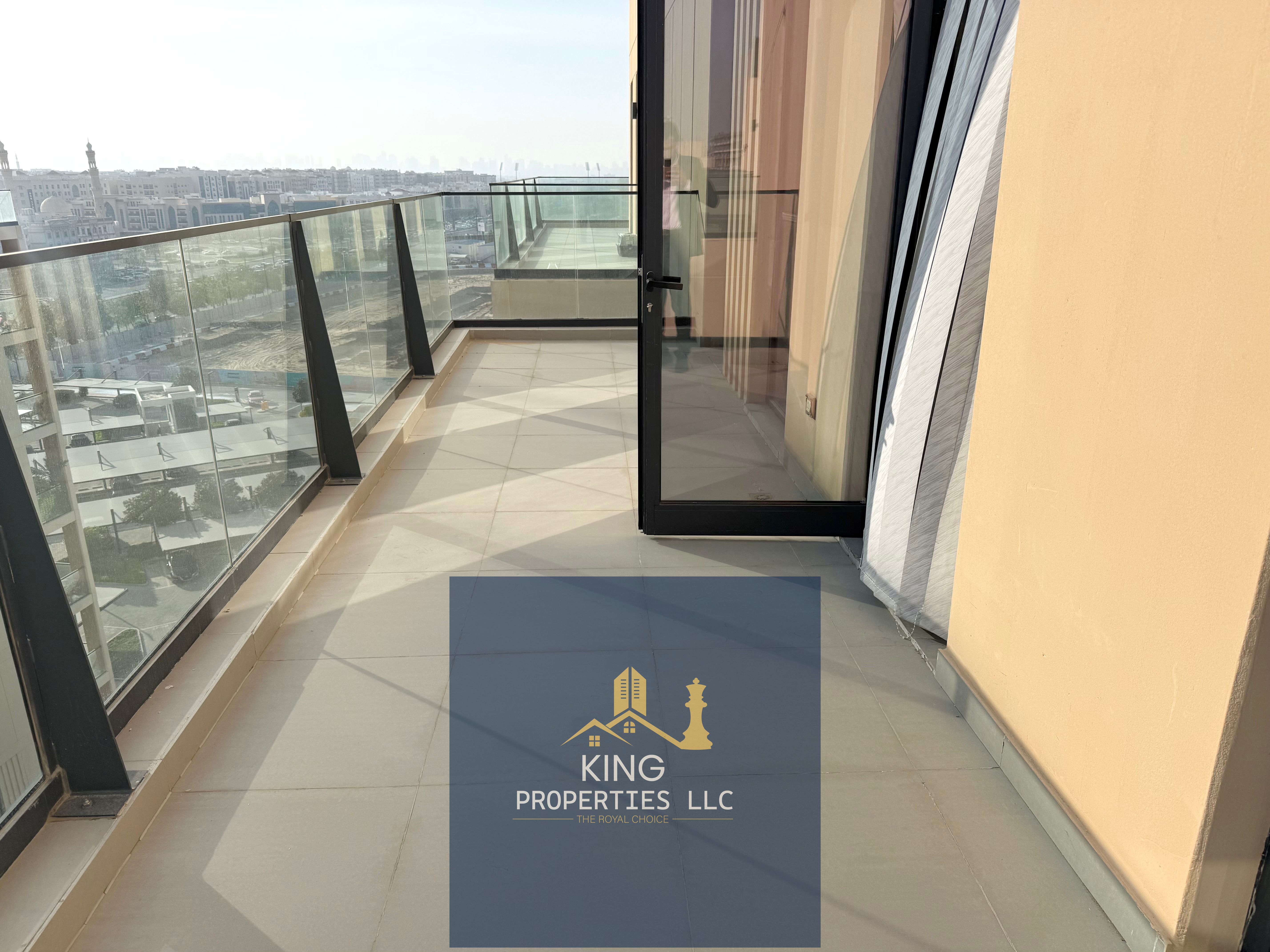 Brand new 1 bhk with threes for rent Al mamsha Sharjah