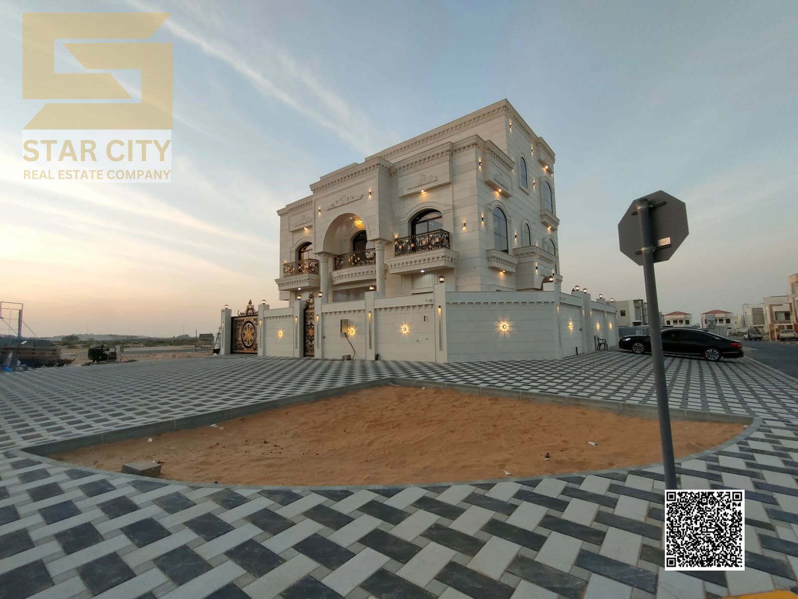 Corner Luxury Villa for Sale | G+2 | Al Zahya – Ajman