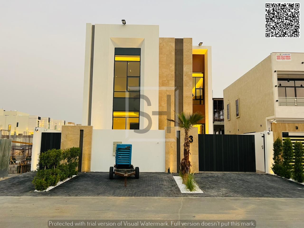 For sale: a fully furnished villa with a strategic location close to all services, schools, and shopping centers.