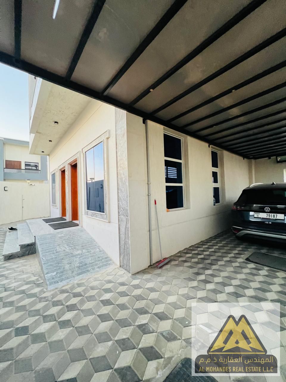 Fully Furnished Corner Luxury Villa for Sale in Al Zahia – Smart Home – Rooftop Pool