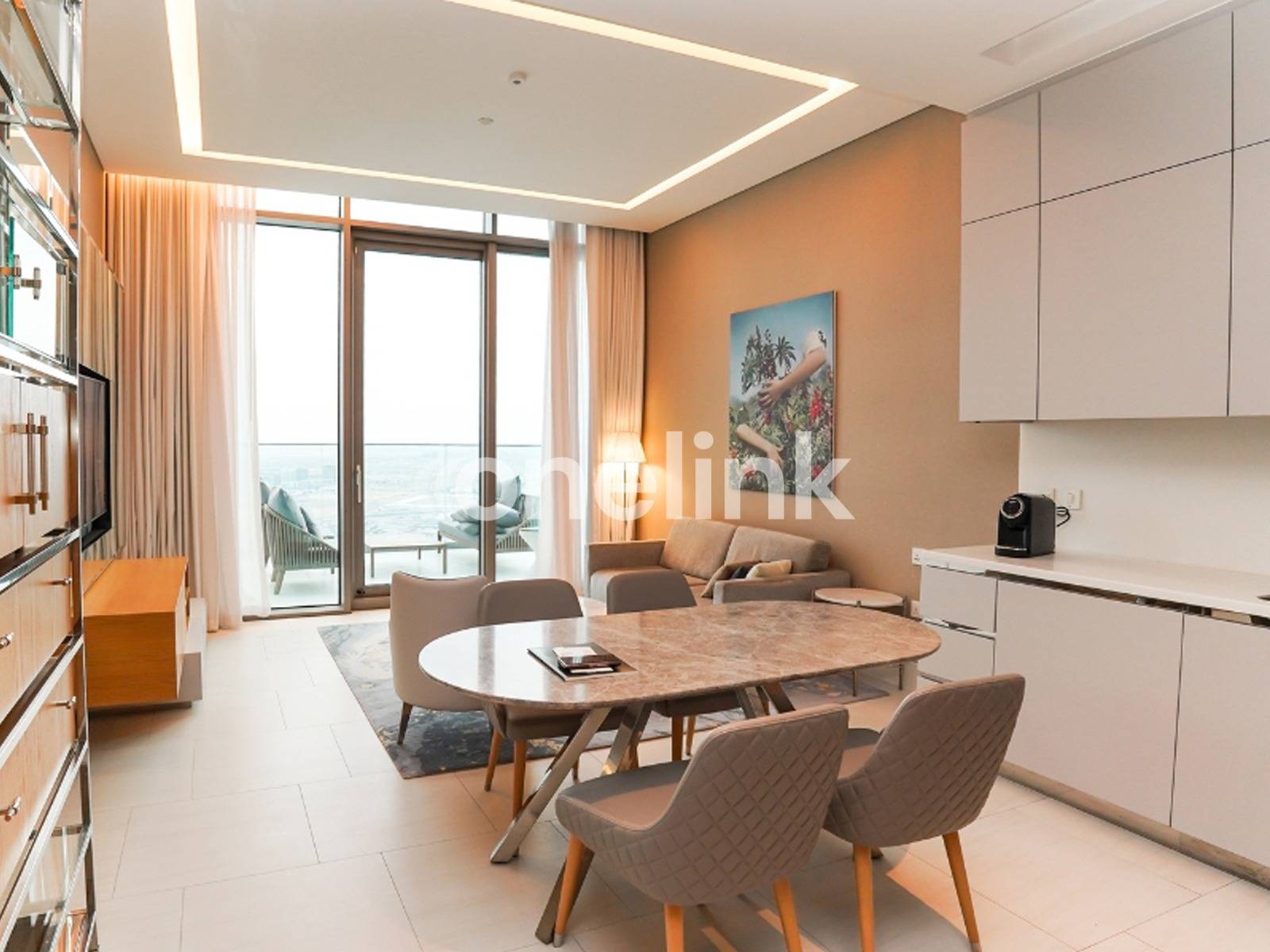 Luxury 1BR | Fully Furnished | High Floor Duplex | Well Maintained